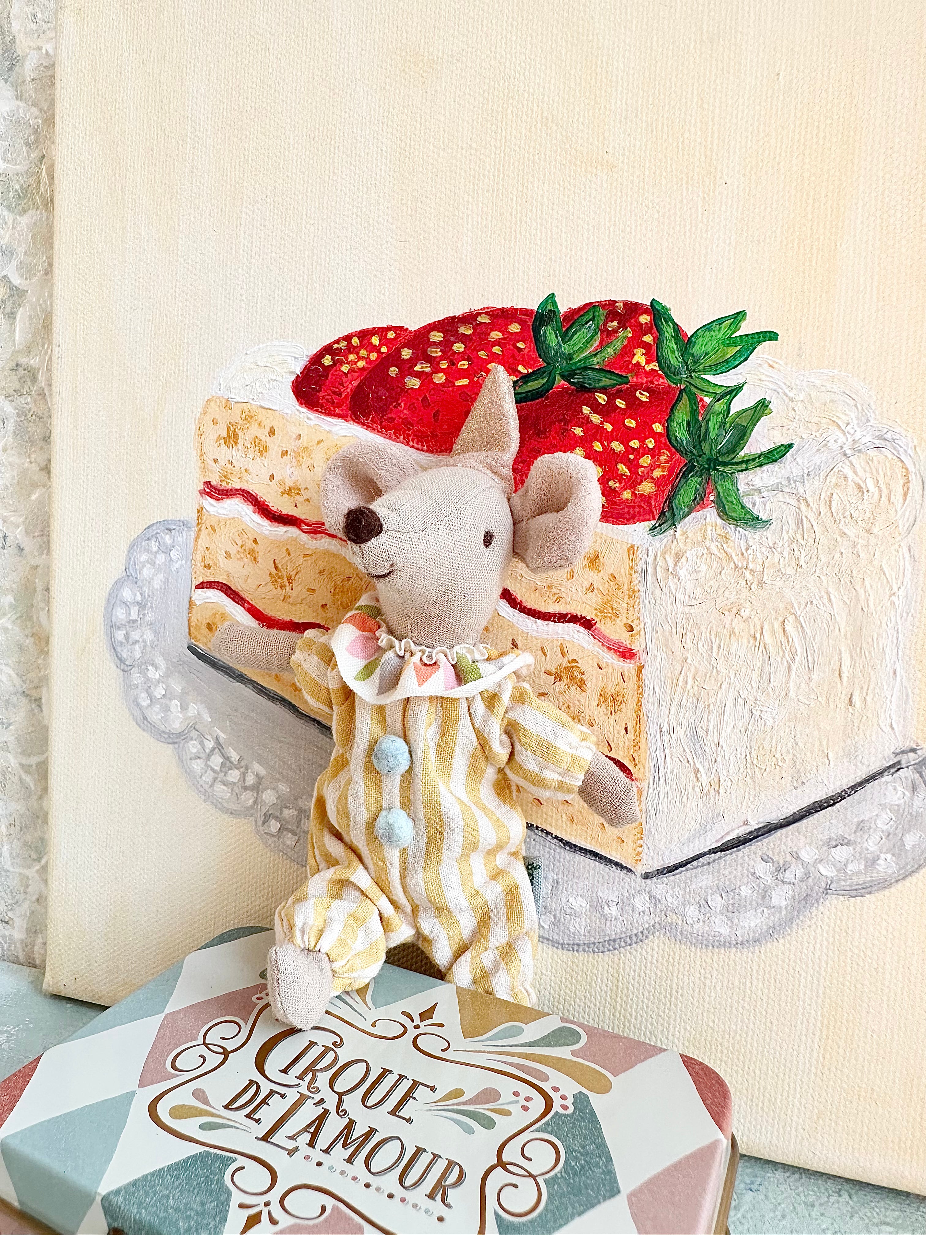 Circus Clown Mouse in Suitcase - 2017