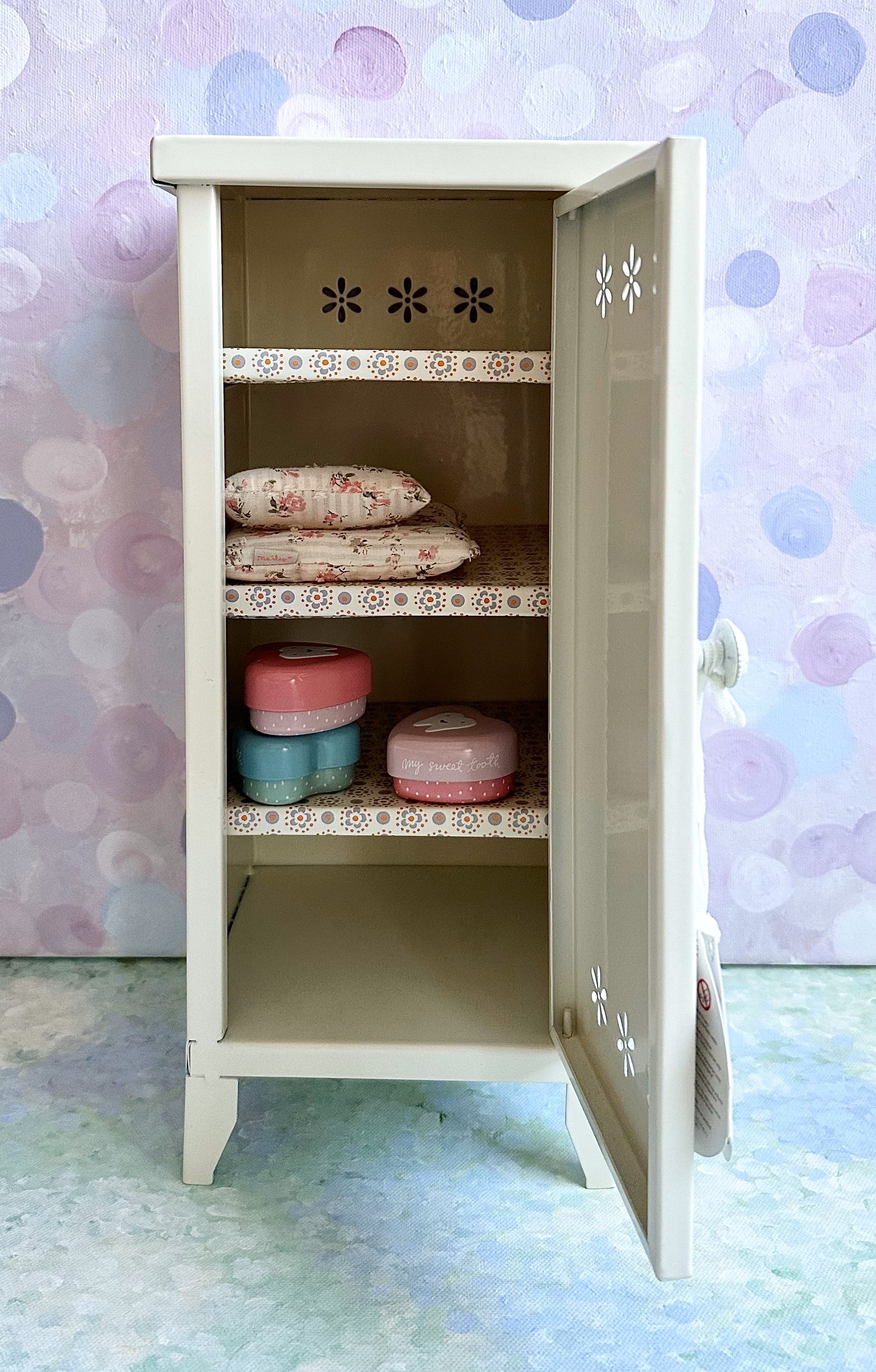 Metal Cabinet with Shelves - 2012