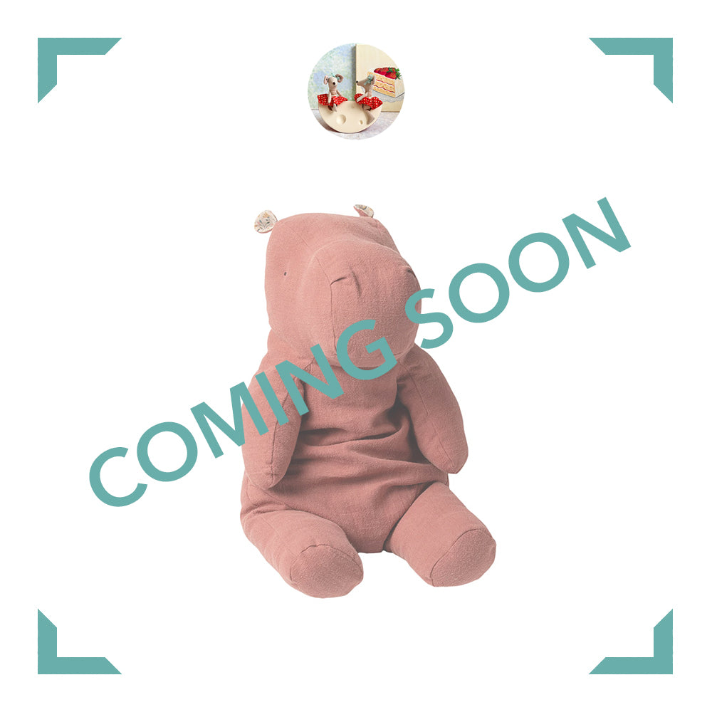 Safari Friends: Large Hippo (Dusty Plum) - 2020