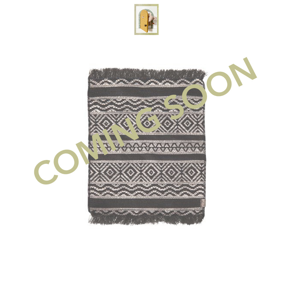 Black Miniature Rug - 2020