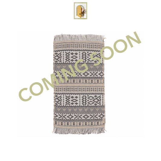 Beige Miniature Rug - 2022