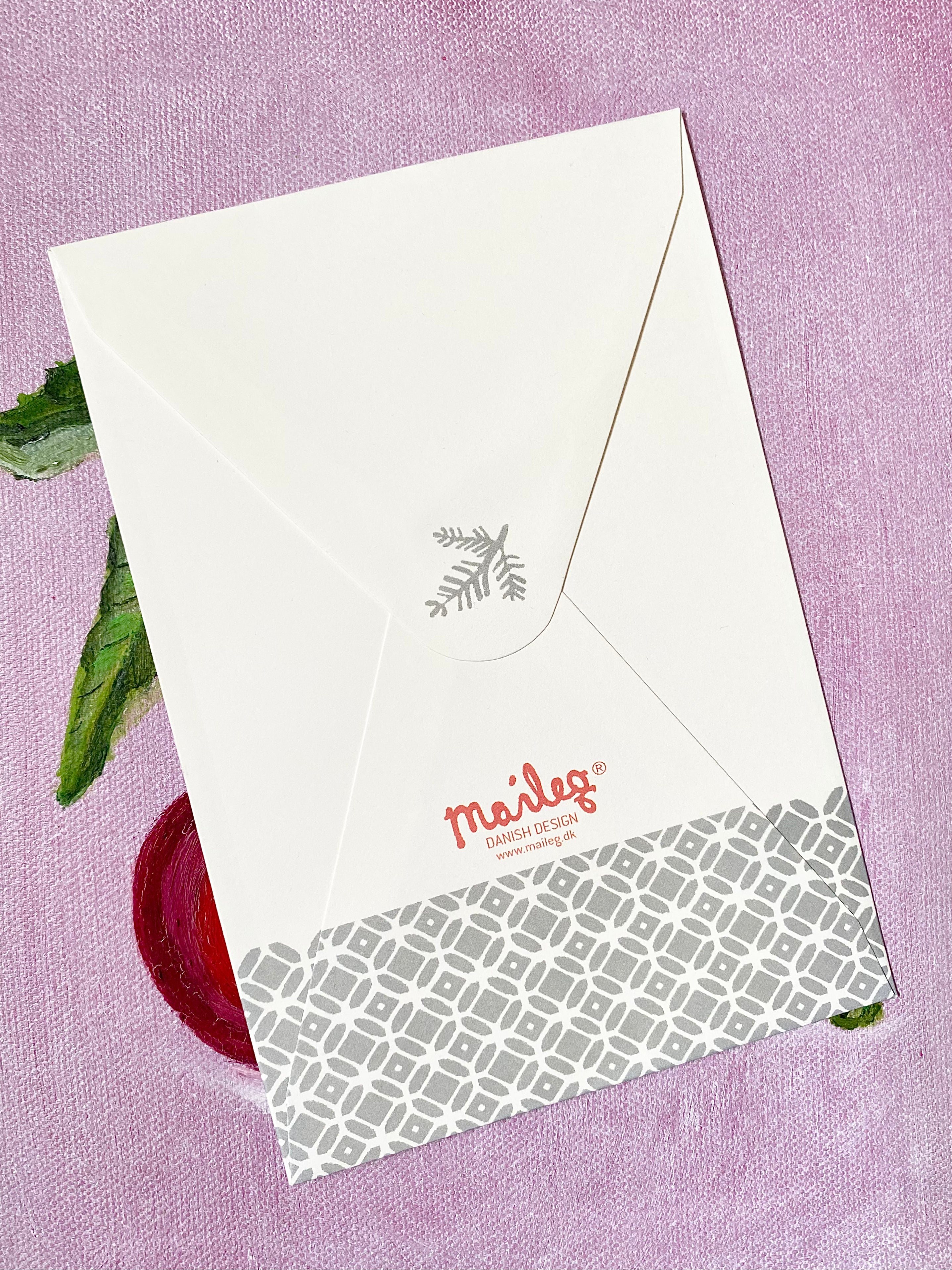 Double Christmas Card “Dancing Mice” - 2012