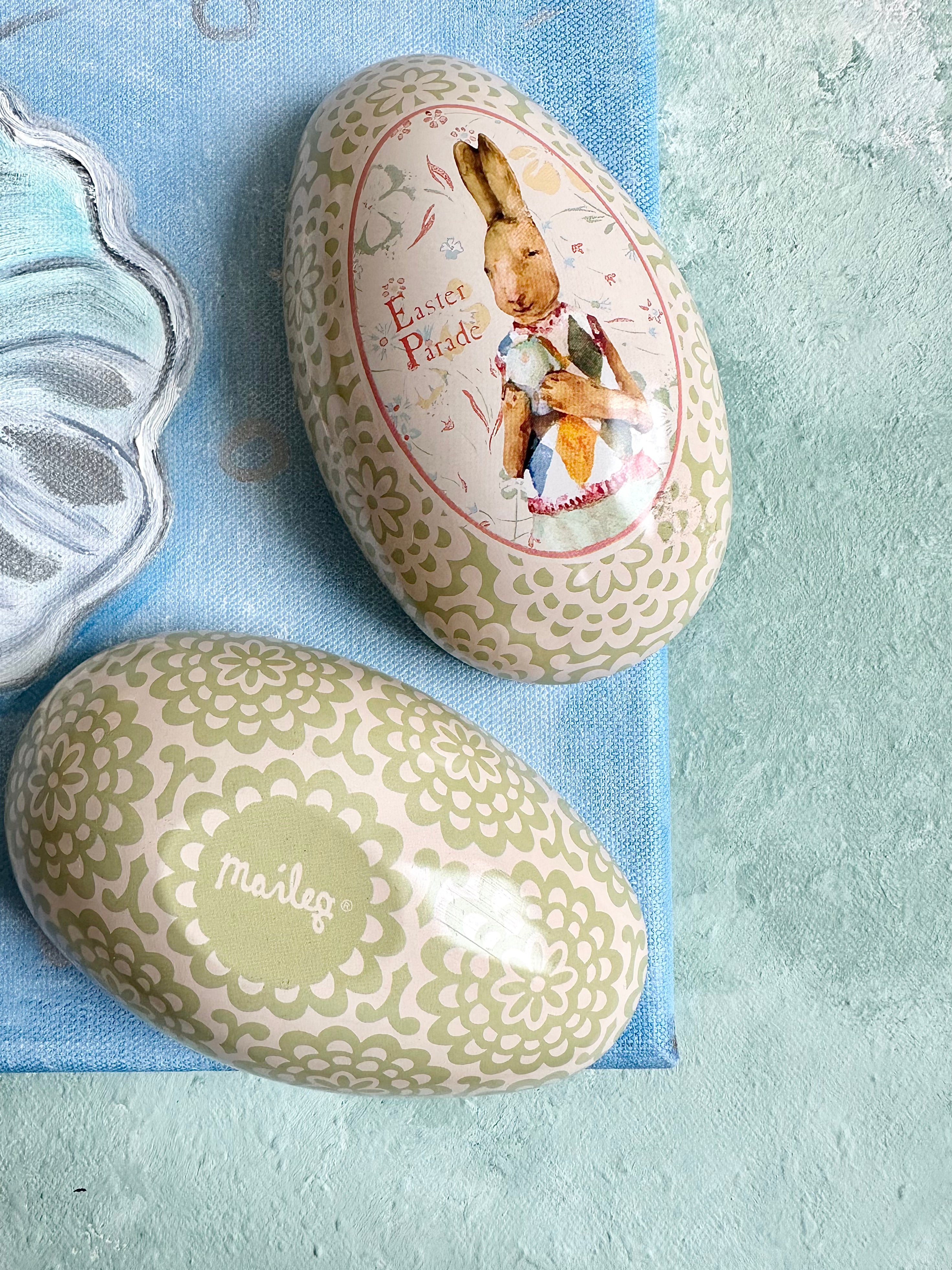 Large Easter Metal Egg - 2012