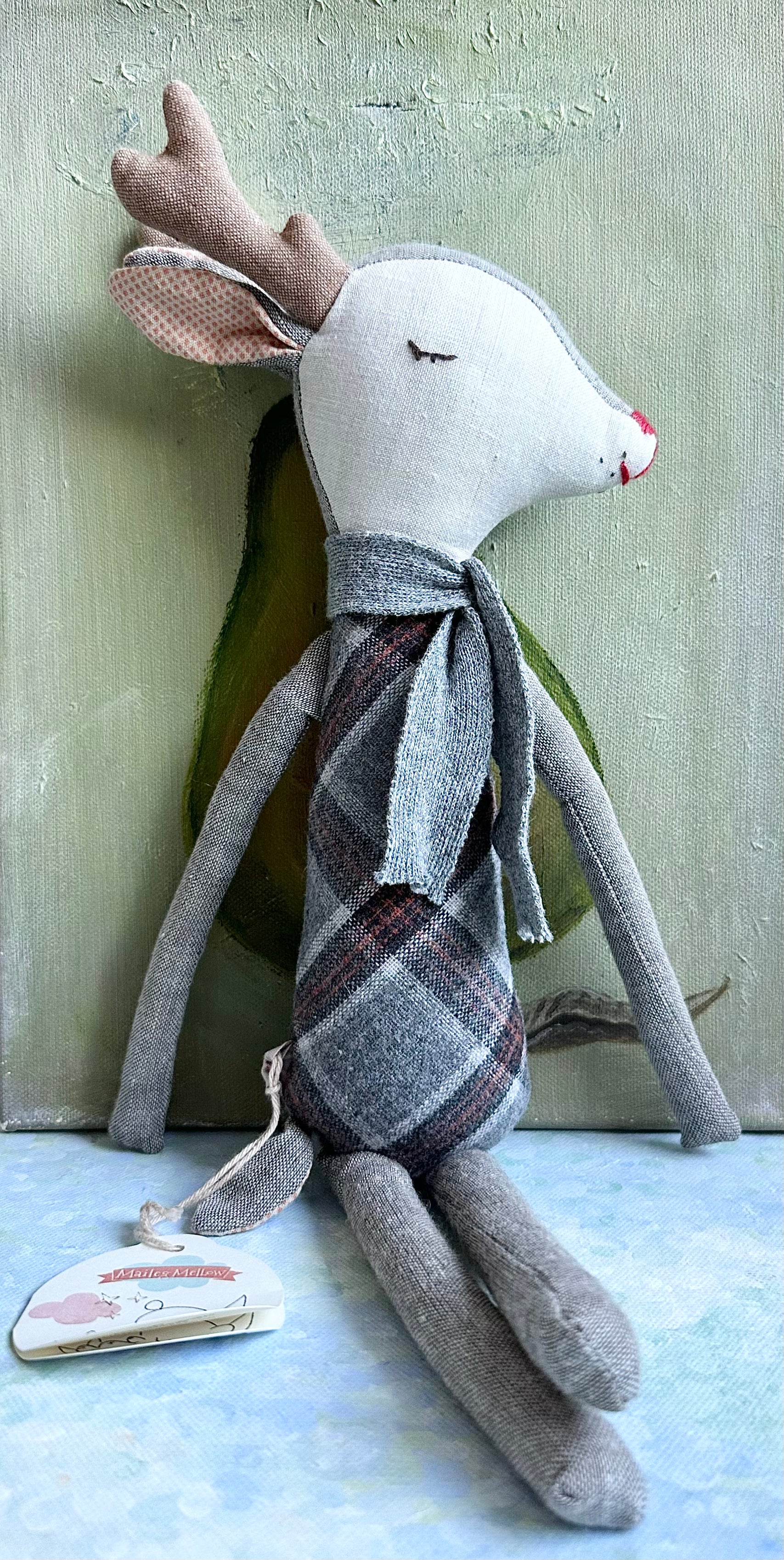 Medium Sleepy/Wakey Reindeer - 2015