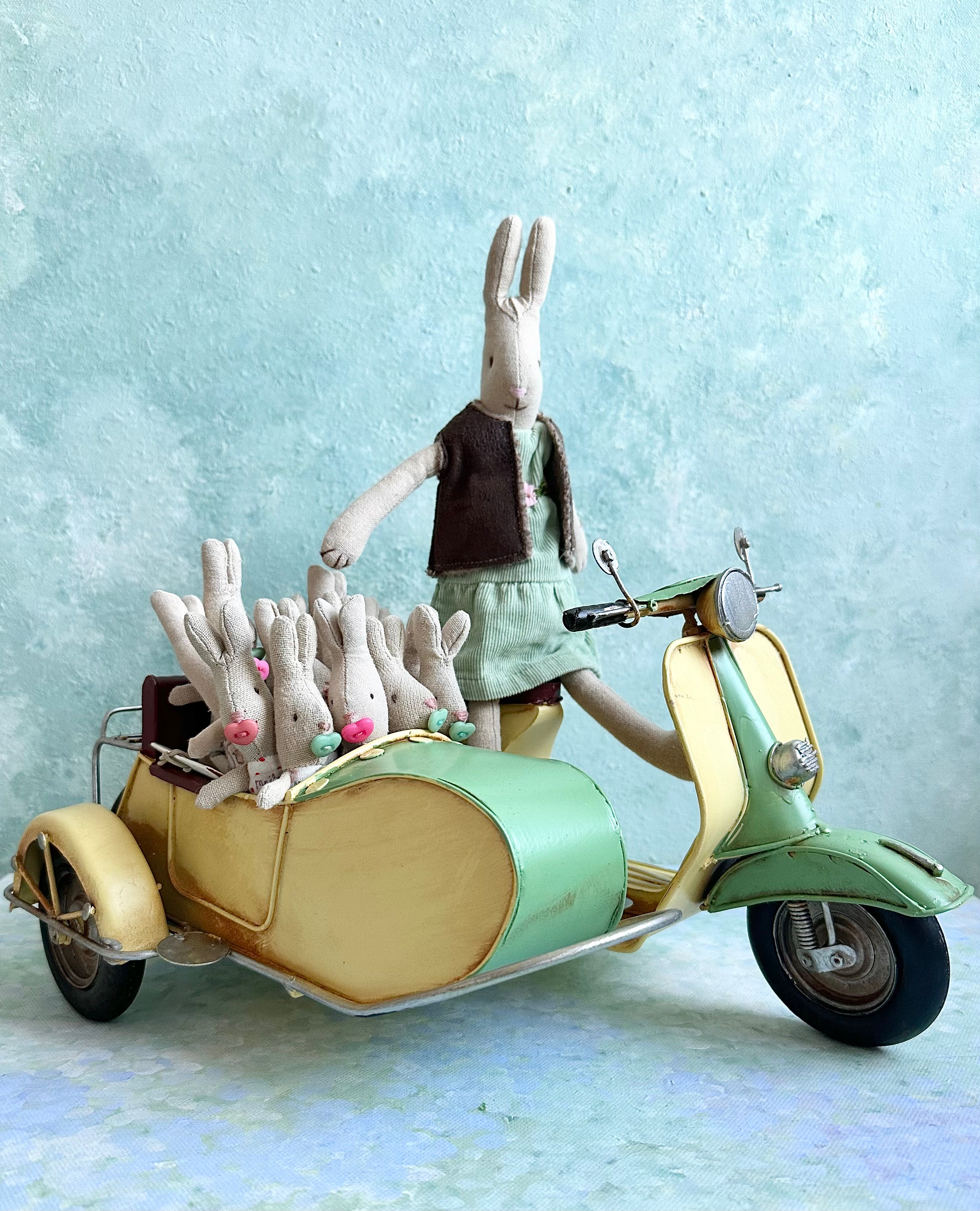 Miniature Vintage Scooter