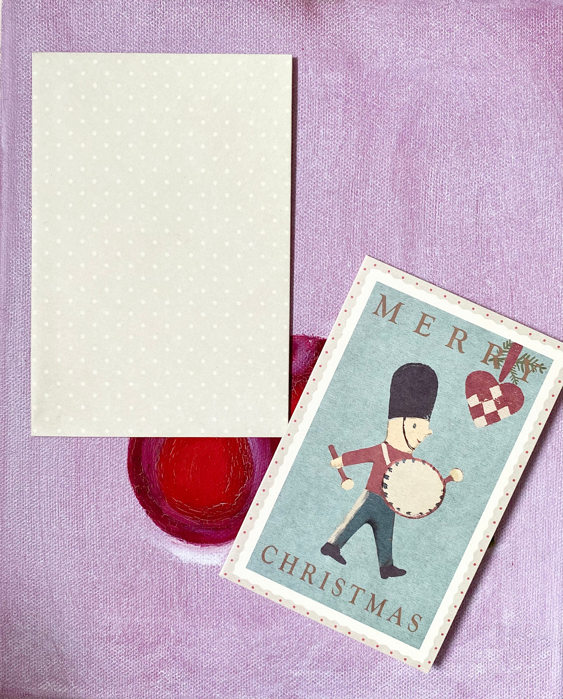 Small Christmas Card "Drum" - 2014