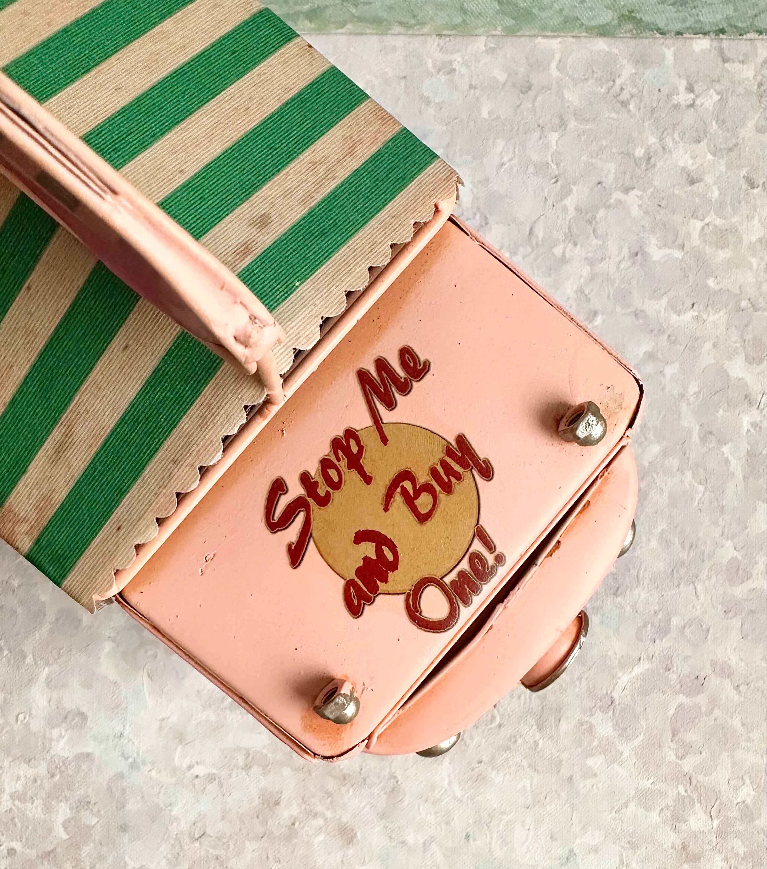 Miniature Vintage Ice Cream Van