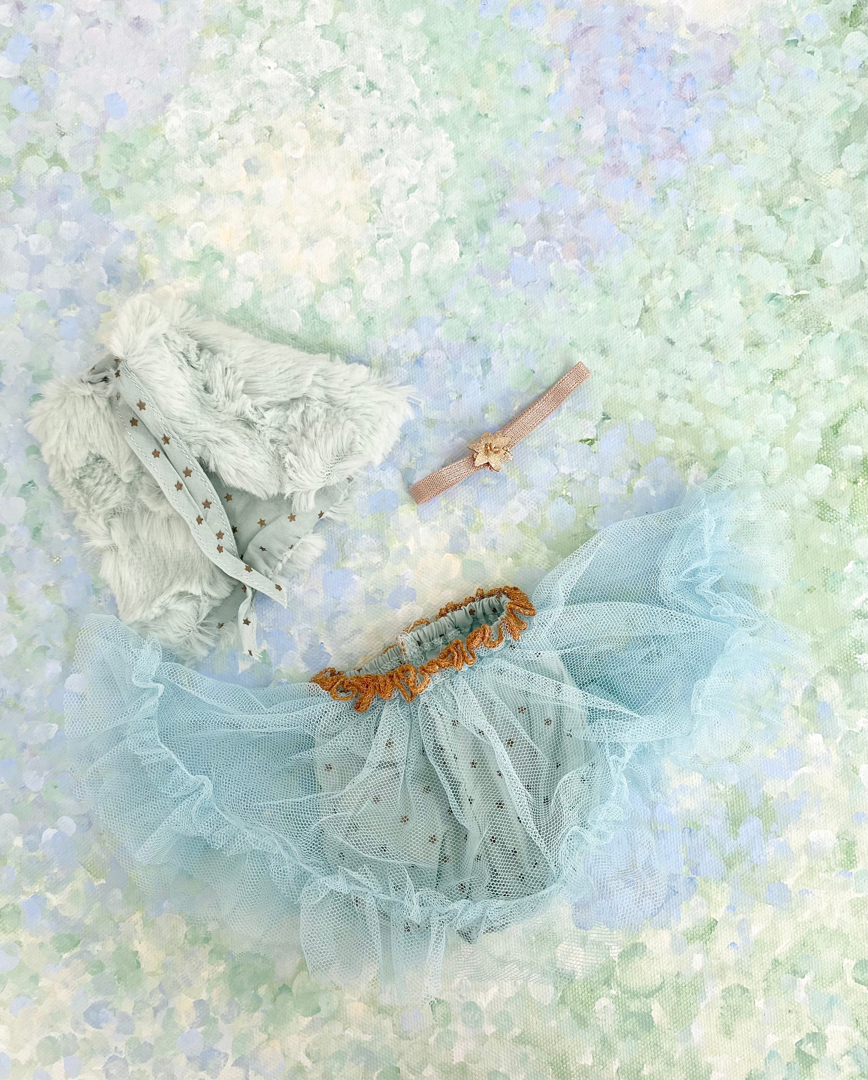 Mini Cape, Tulle Skirt & Headband Set - 2014