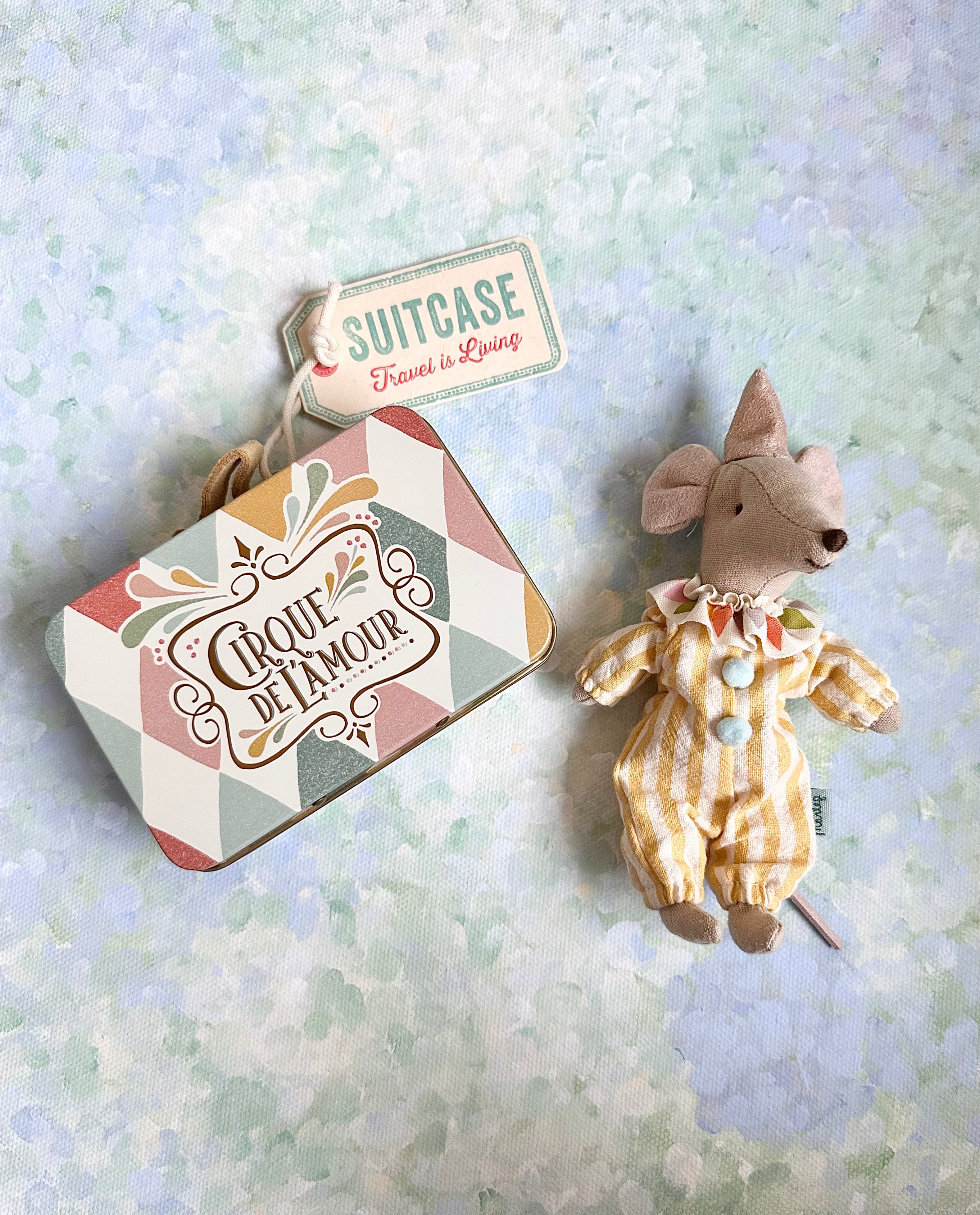 Circus Clown Mouse in Suitcase - 2017