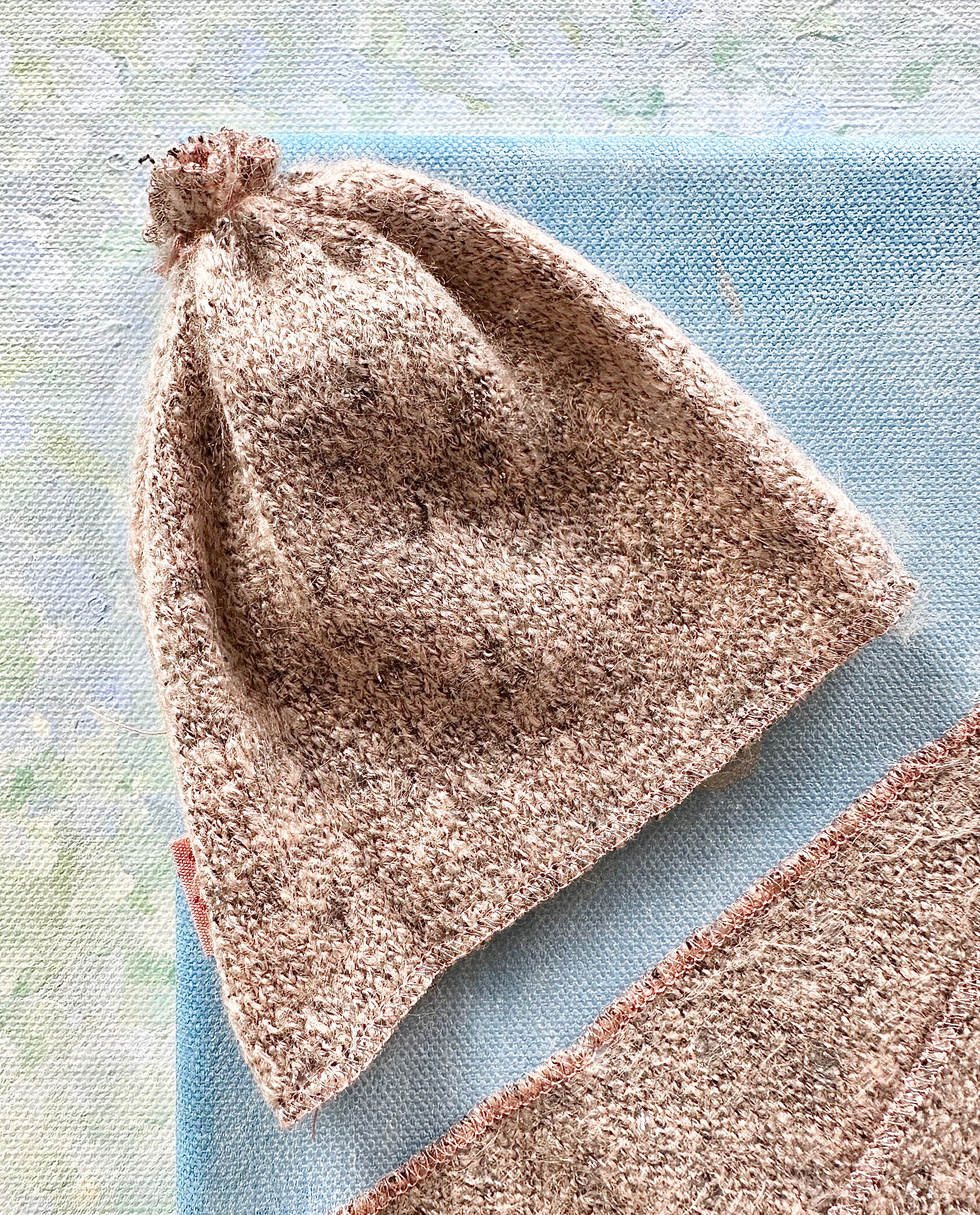 Mega Knitted Beanie & Scarf - 2013