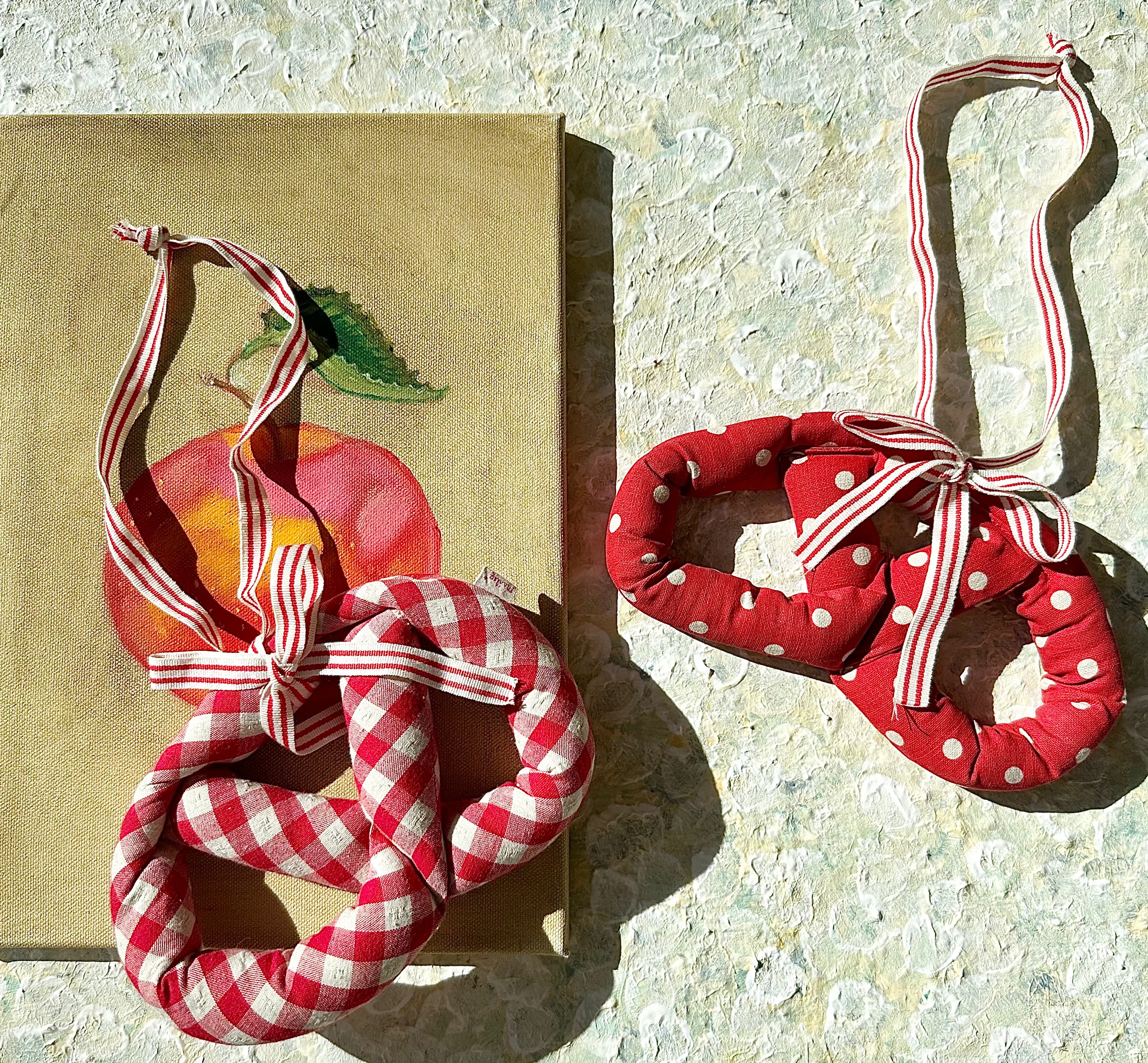 Christmas Ornament Large Pretzel - 2014