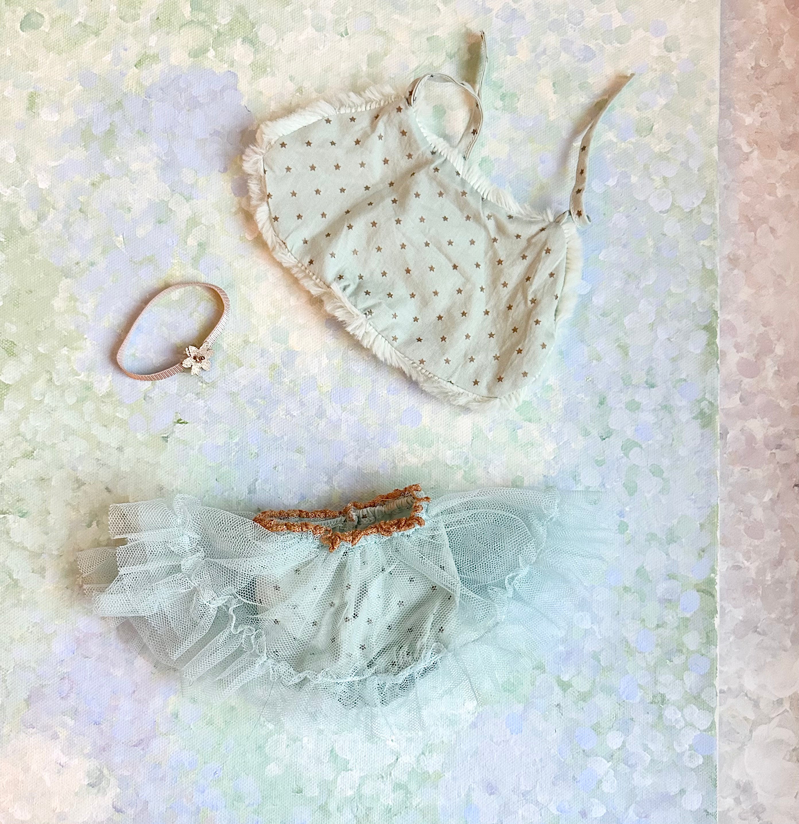 Medium Cape, Tulle Skirt & Headband Set - 2014