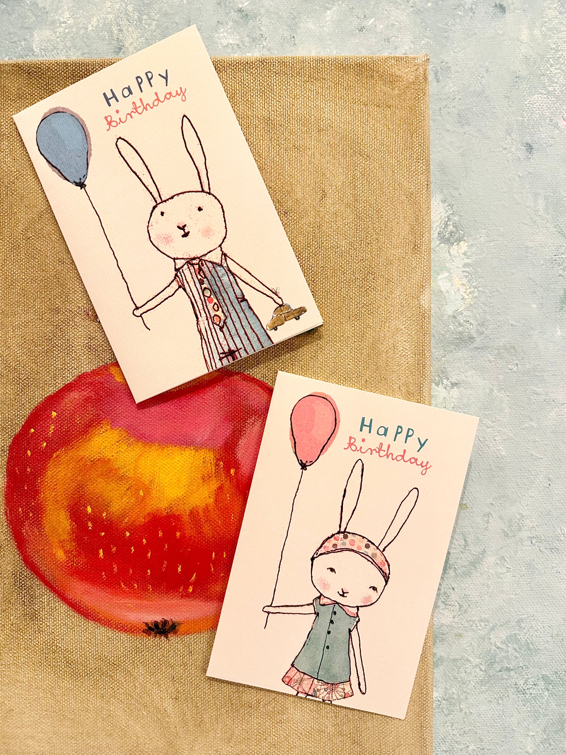 Small Double Card “Birthday Girl” - 2014