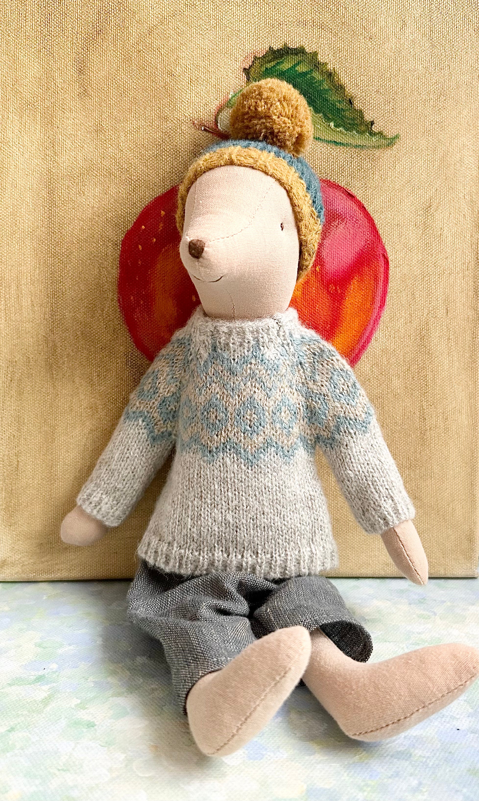 Medium Winter Mouse Boy - 2018