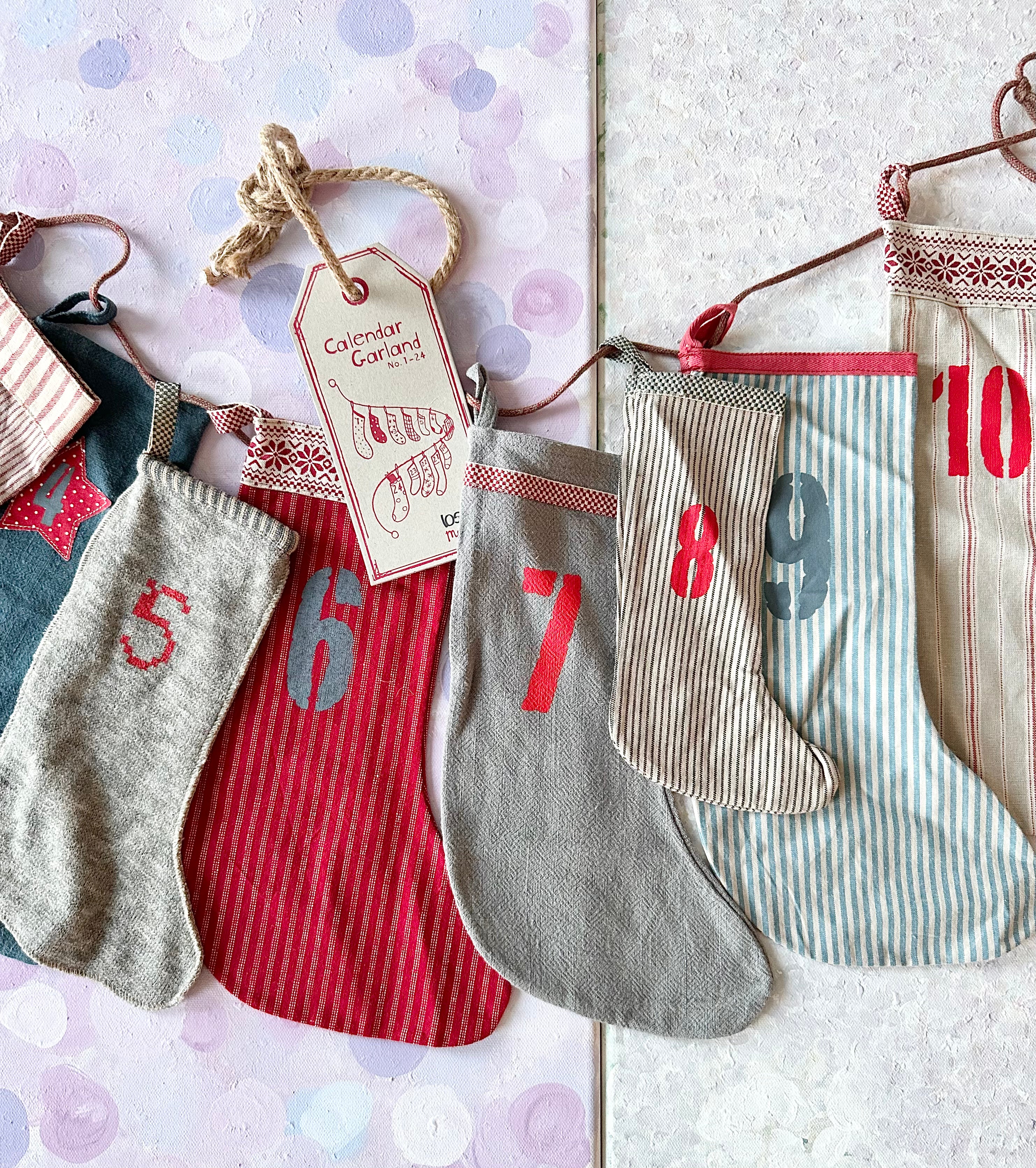 Large Stocking Advent Calendar - 2014