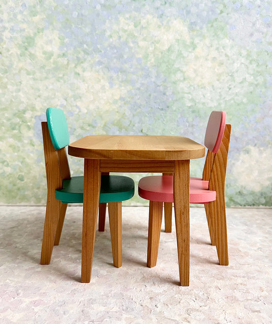 Wooden Table & Chairs - 2014
