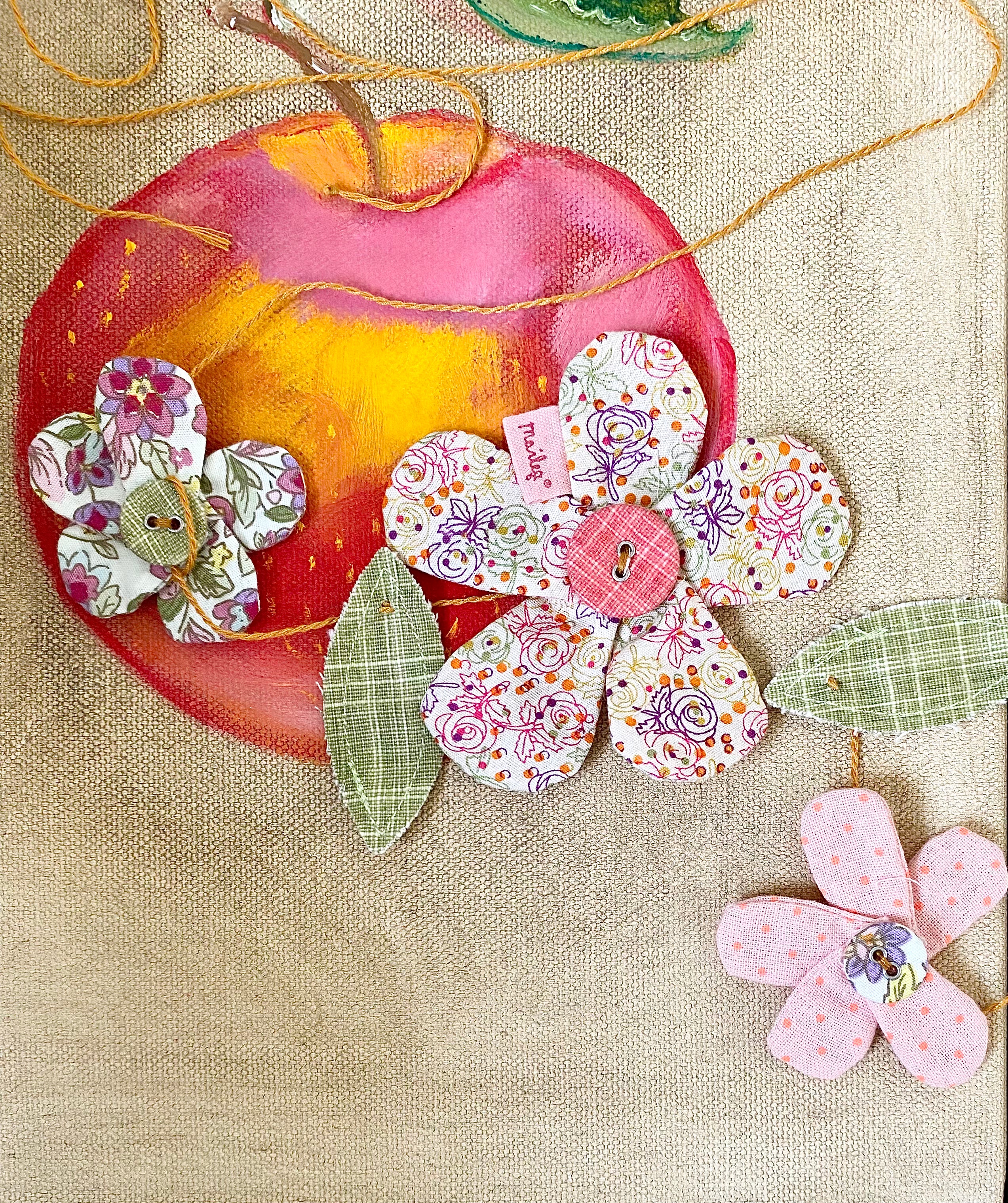 Flower String Ornament - 2010