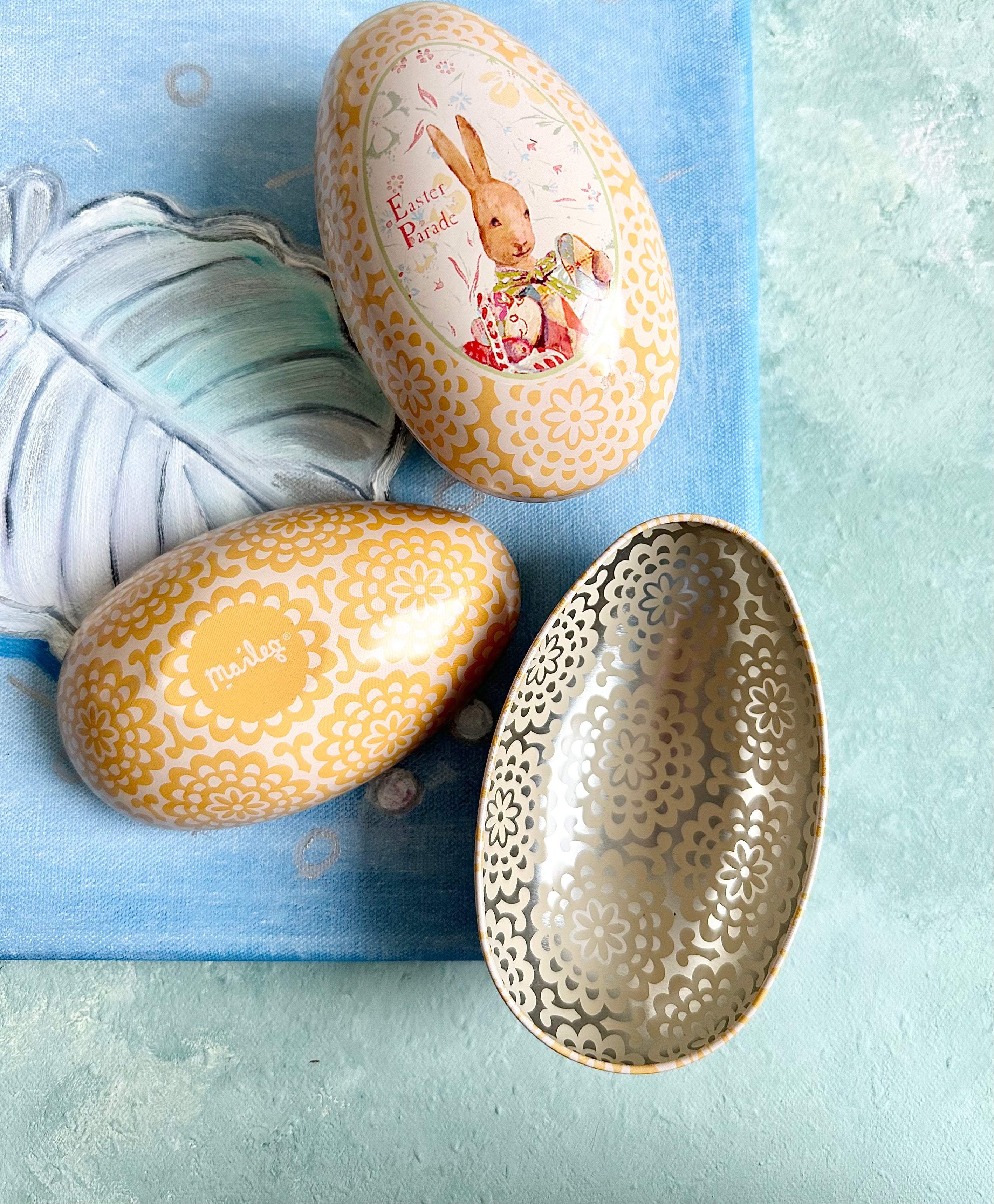 Large Easter Metal Egg - 2012