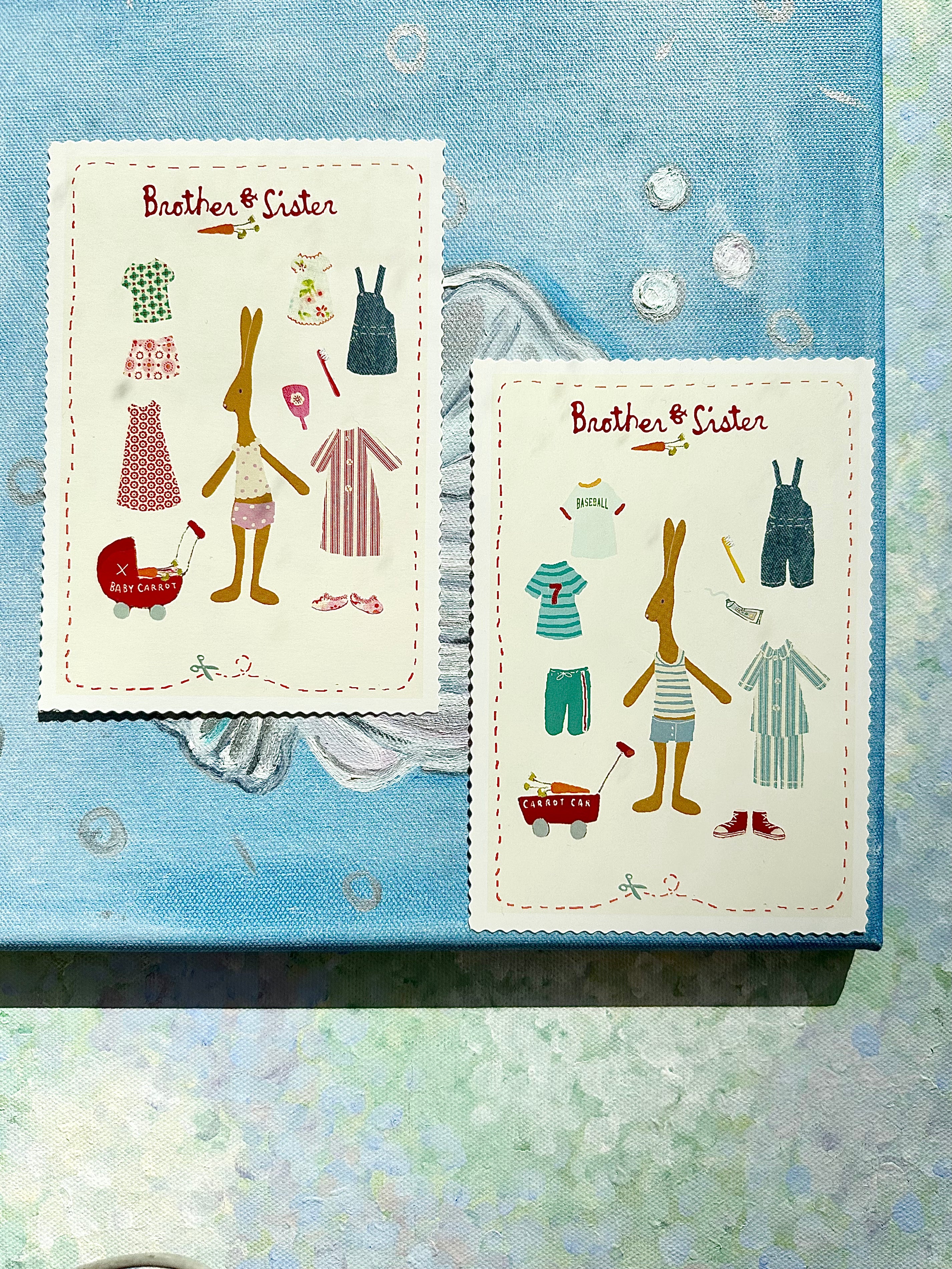 Brother & Sister Card: “Dress Up” - 2010