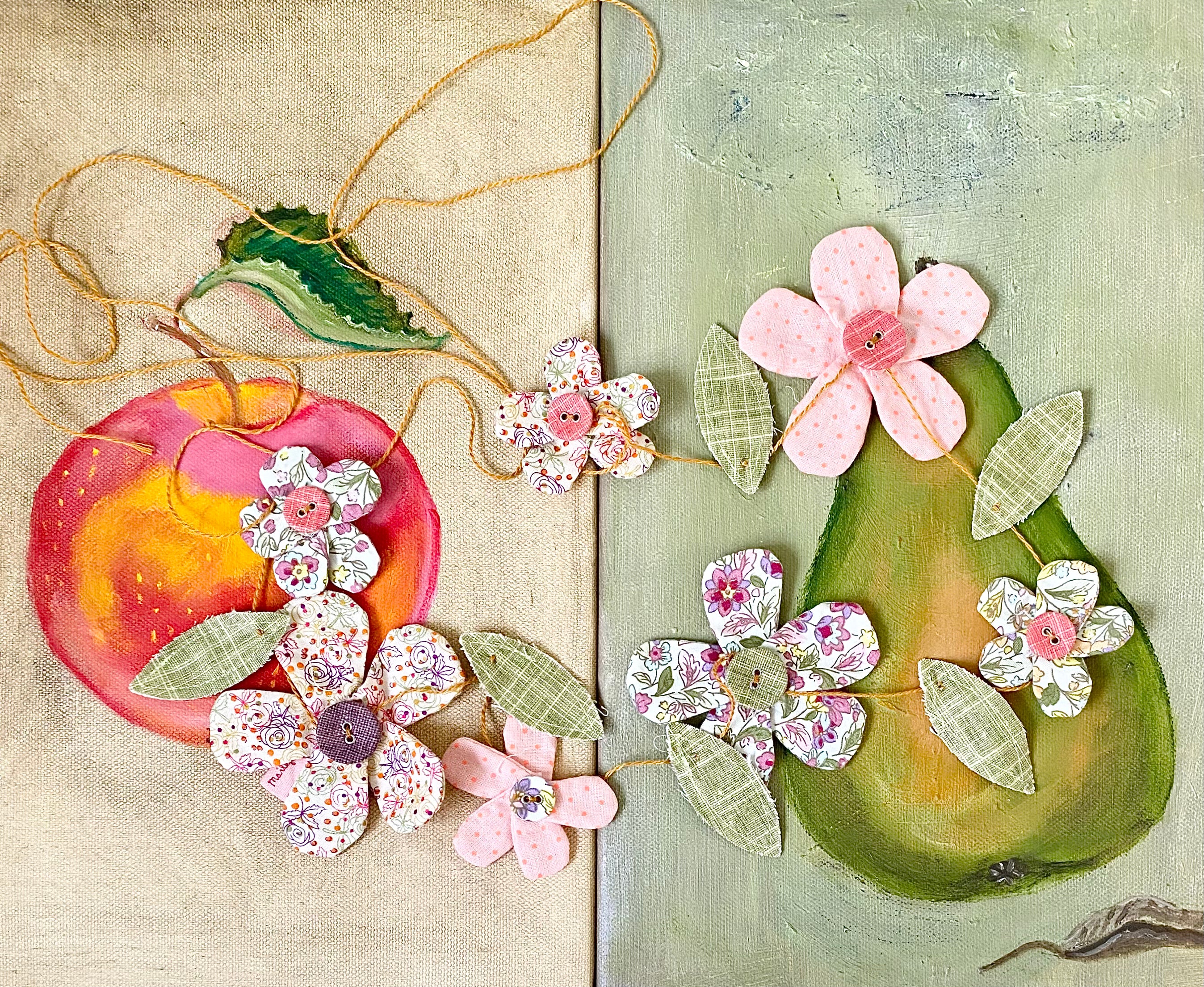 Flower String Ornament - 2010