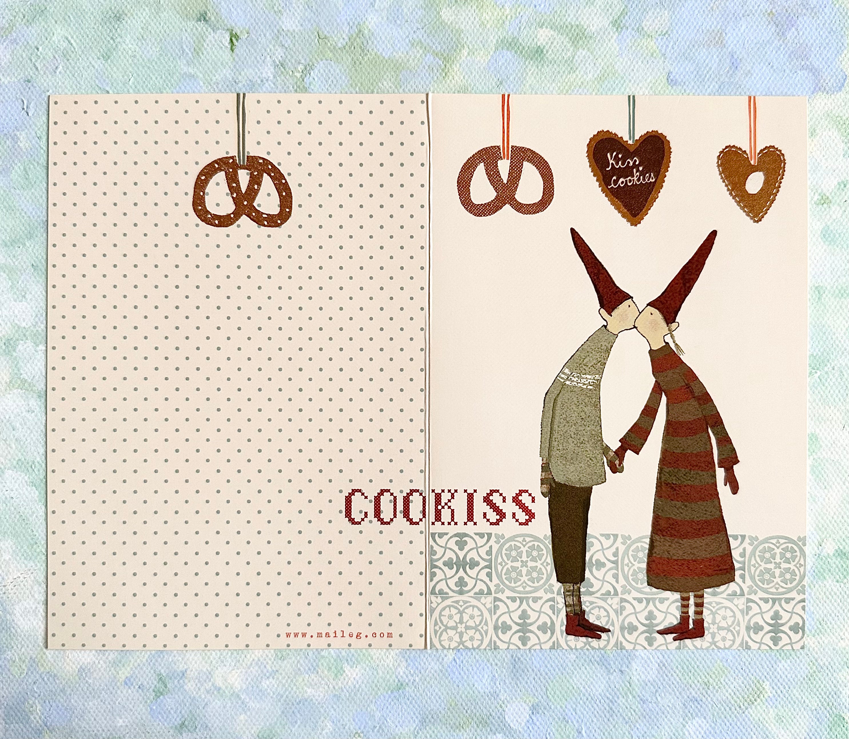 Double Christmas Card “CooKiss” - 2007
