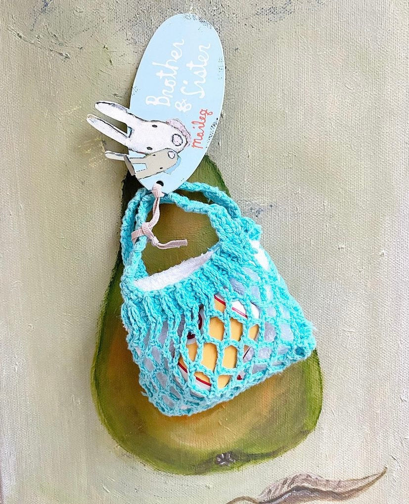 Brother & Sister: Crochet Beach Bag - 2012