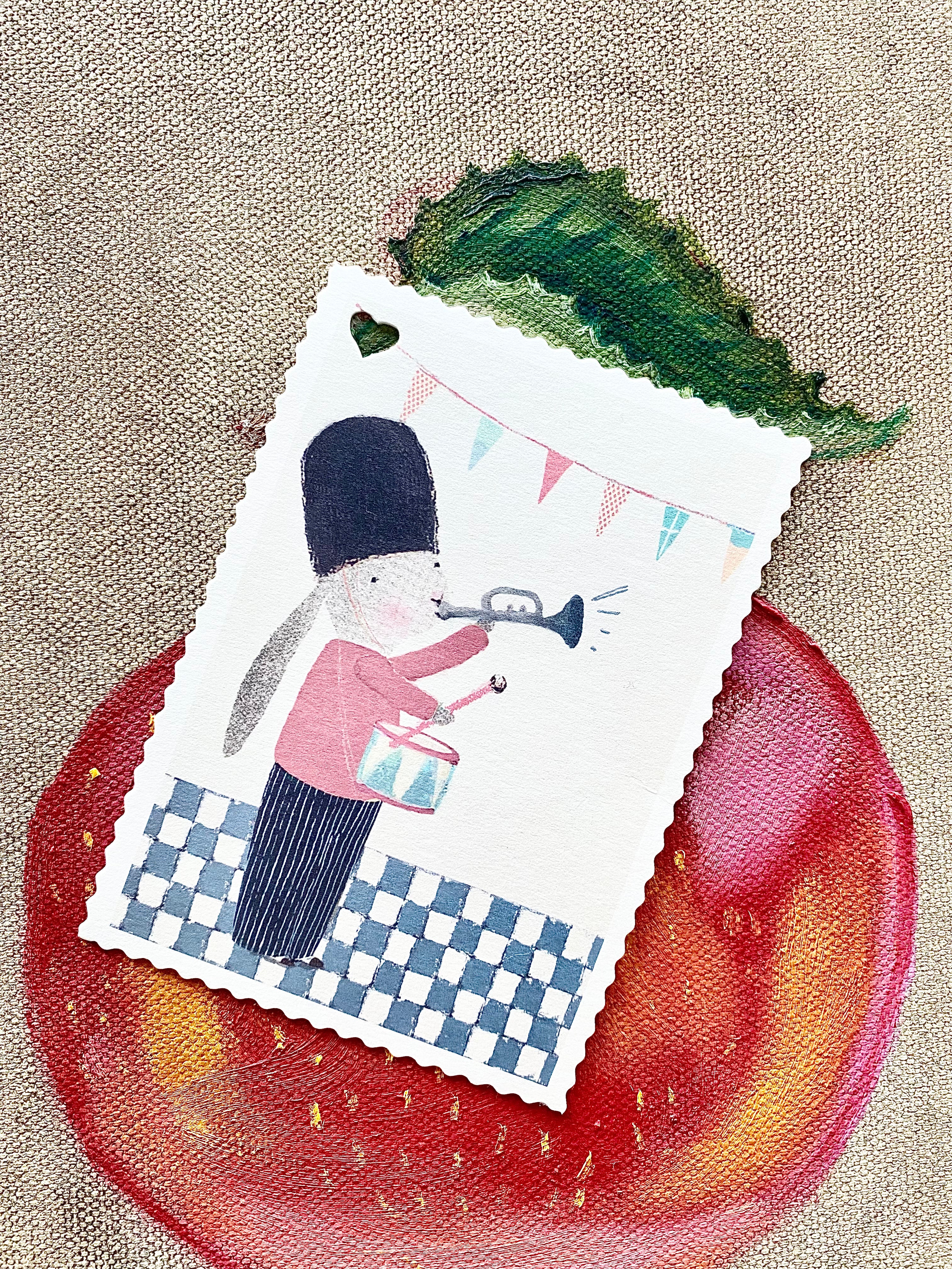 Mini Card “Trumpet Bunny” - 2015