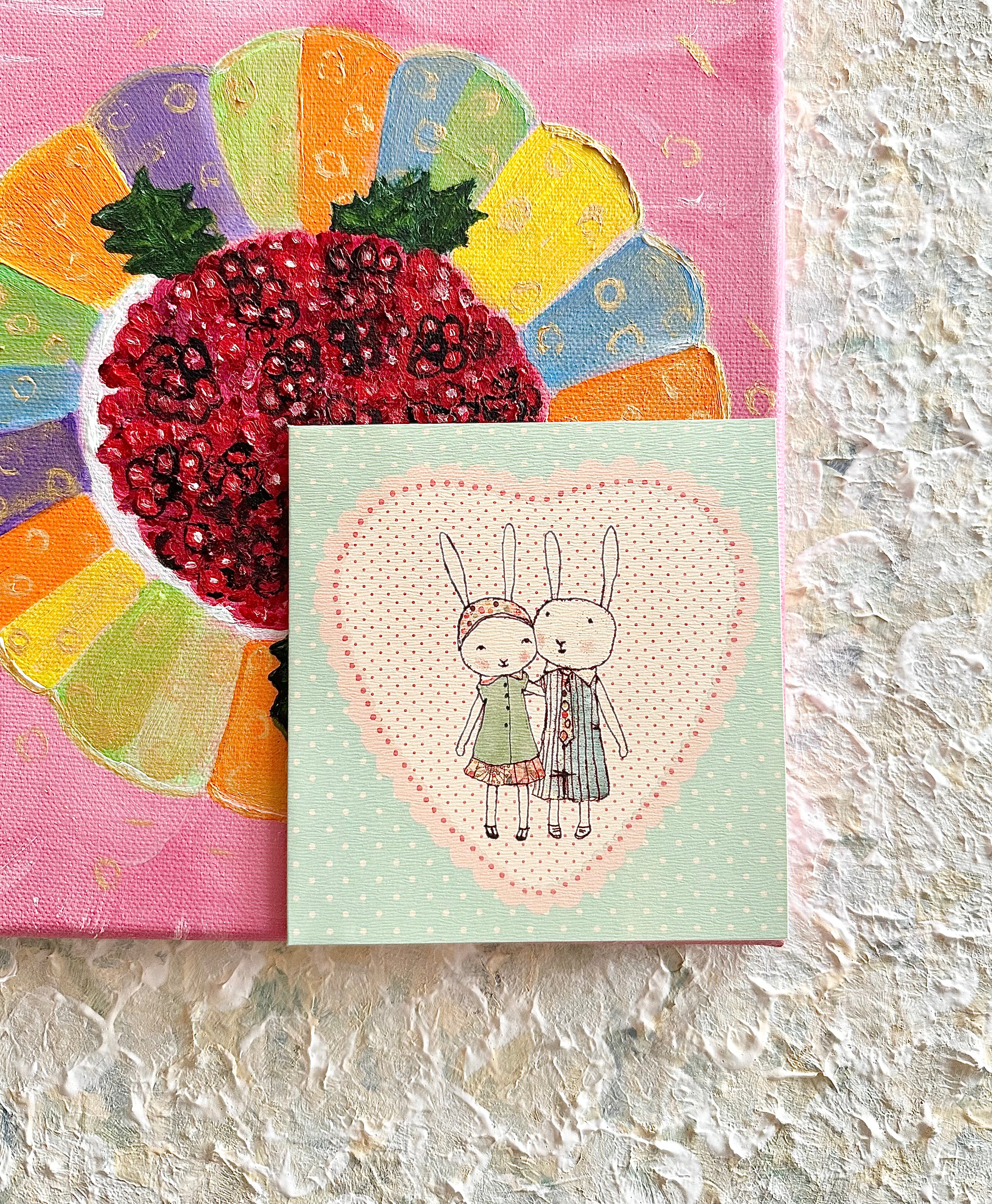 Double Card “Love forever Bunny” - 2013