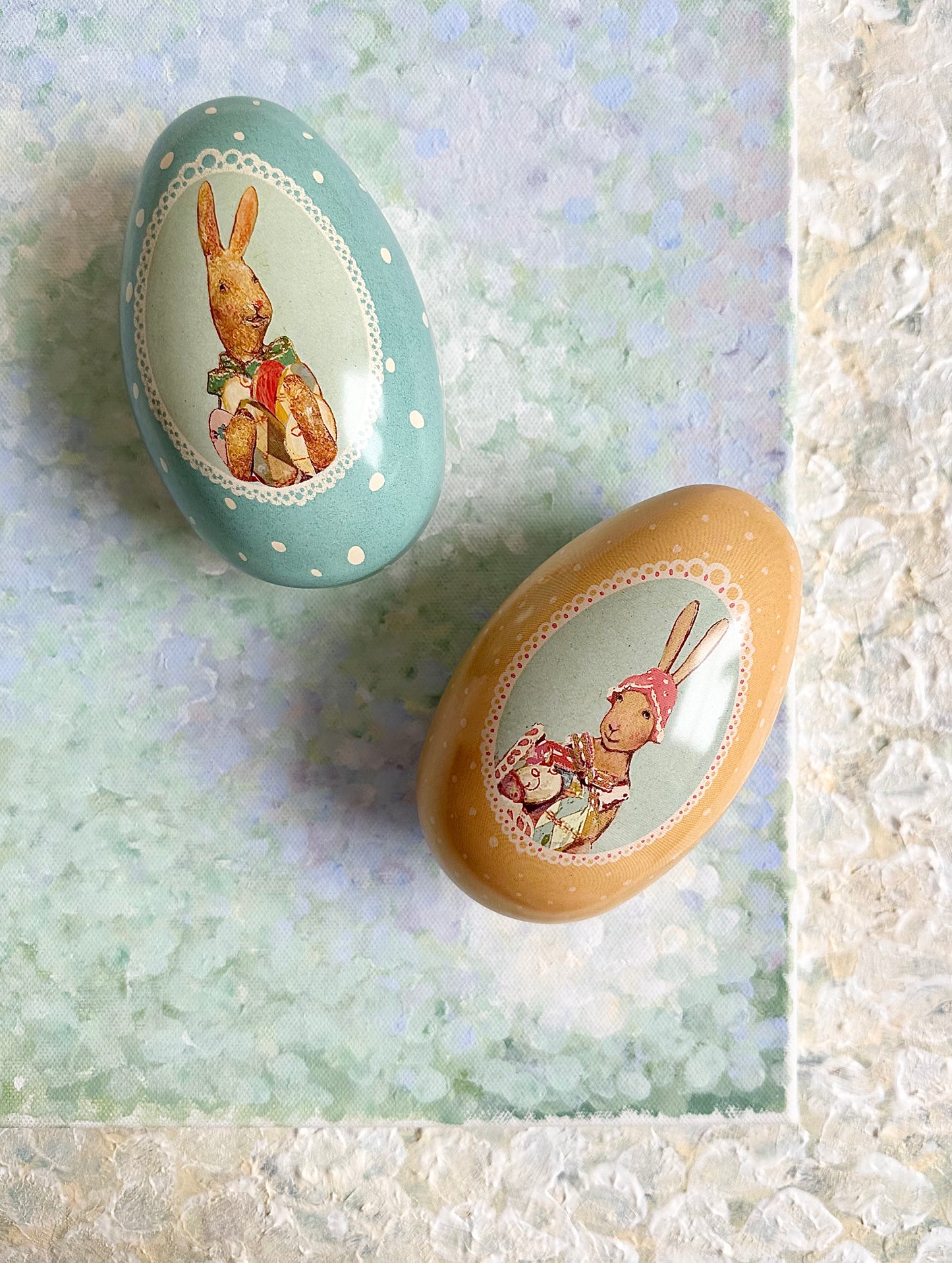 Large Easter Metal Egg - 2014