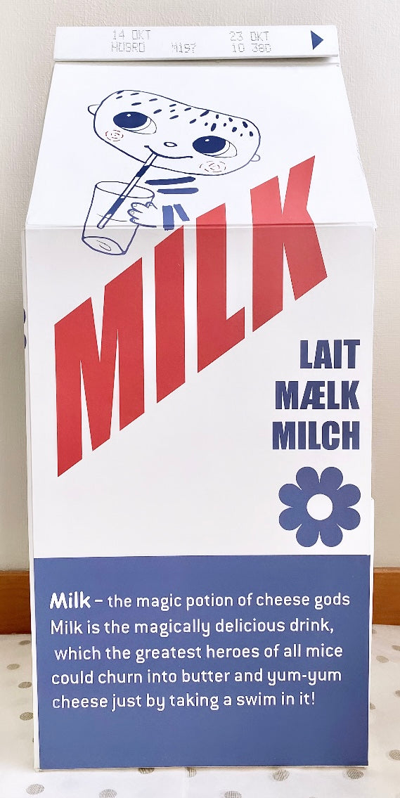 Mouse House Milk Cartoon - 2011