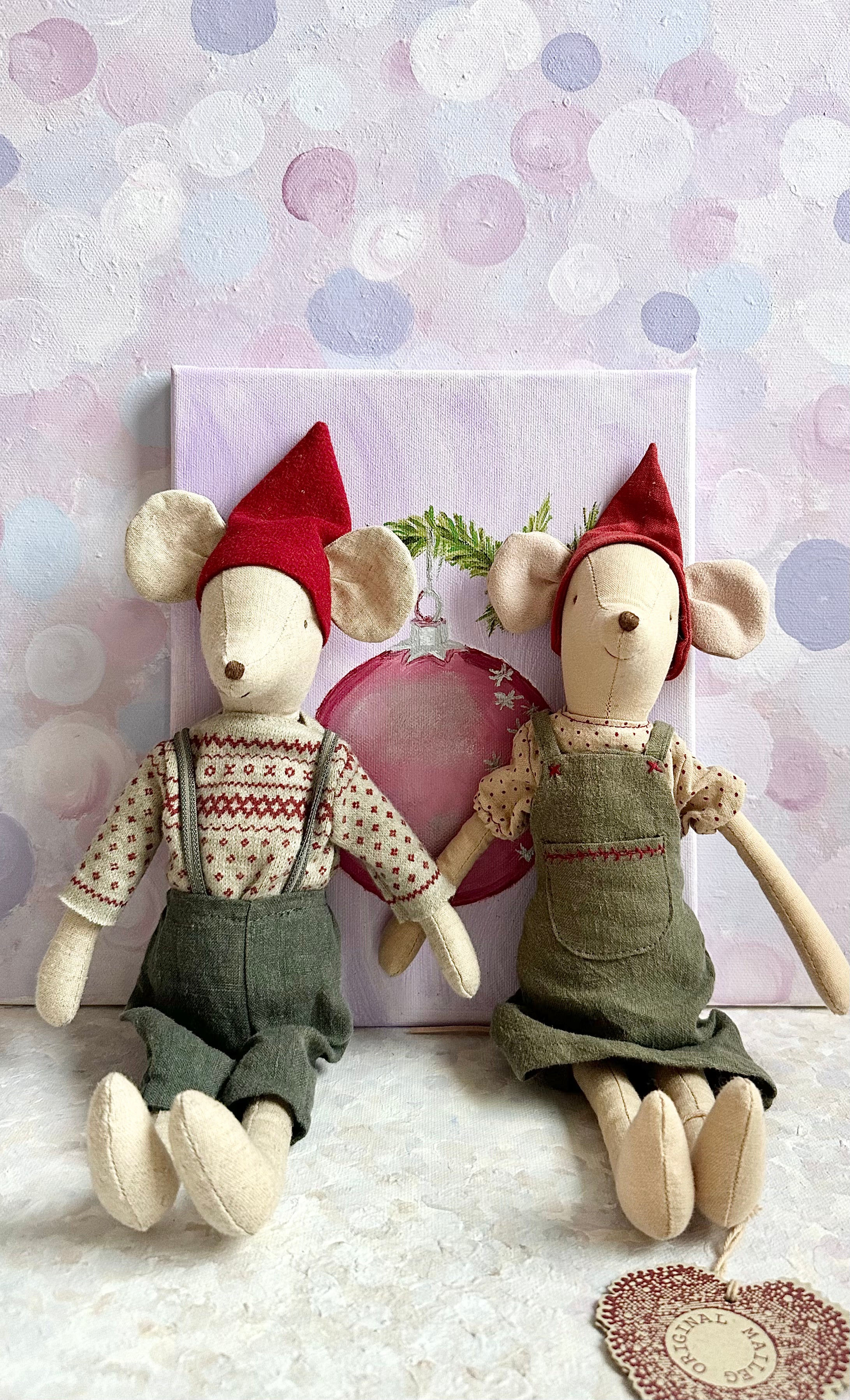 Medium Christmas Mouse - 2018