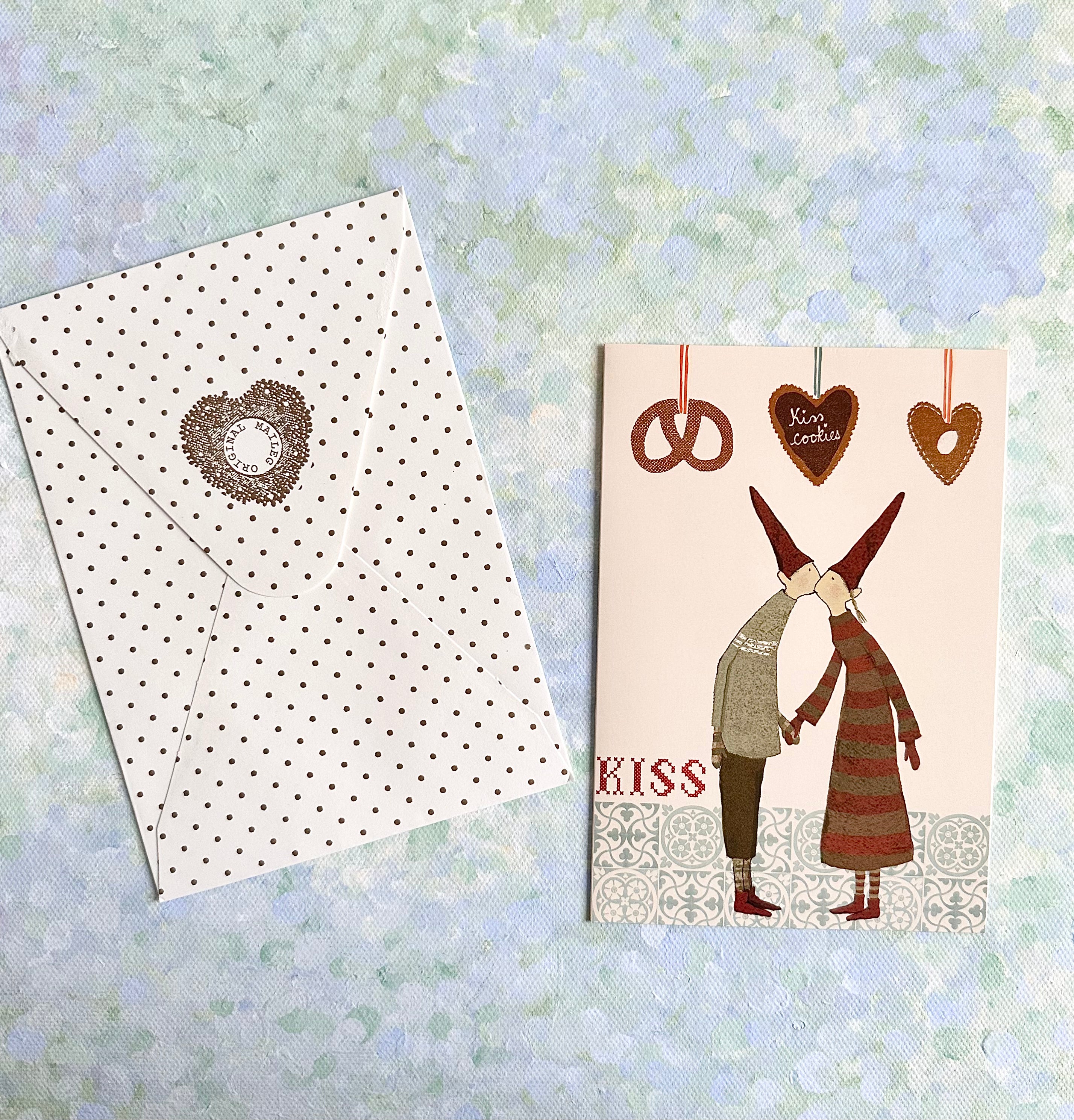 Double Christmas Card “CooKiss” - 2007