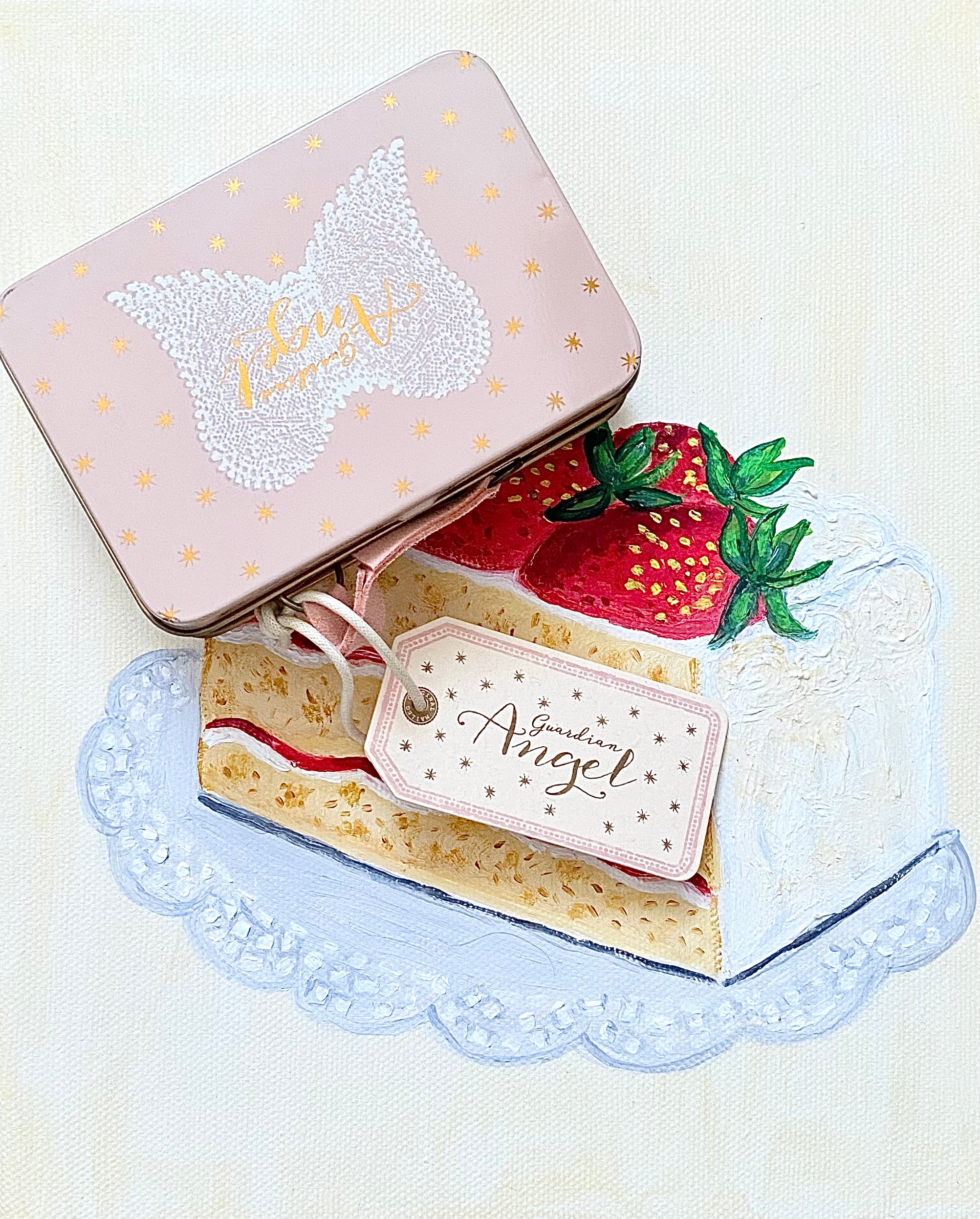 Suitcase/tin - Guardian Angel