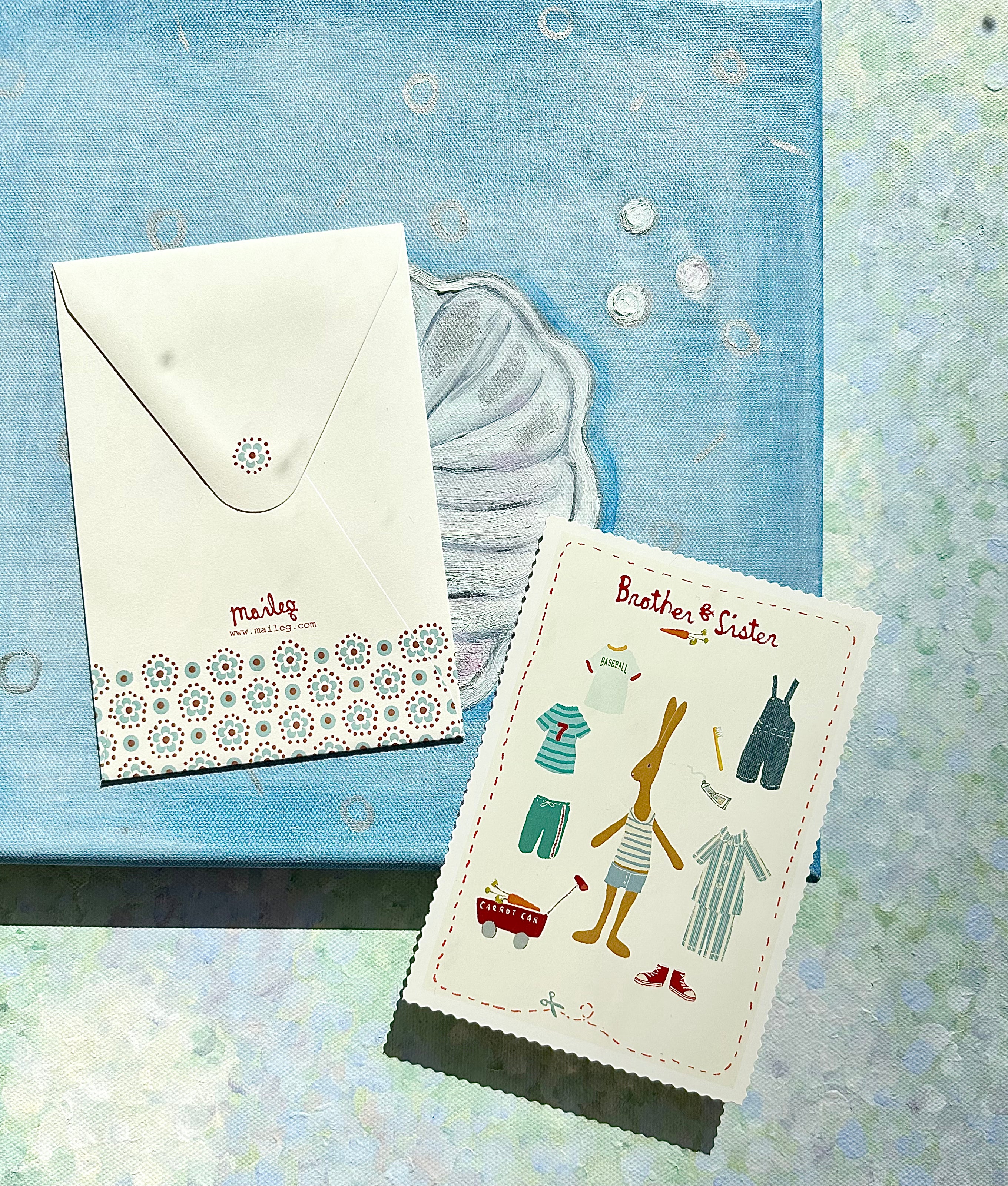 Brother & Sister Card: “Dress Up” - 2010