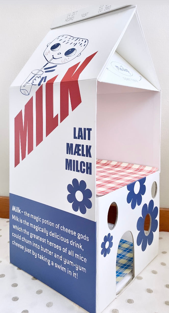 Mouse House Milk Cartoon - 2011