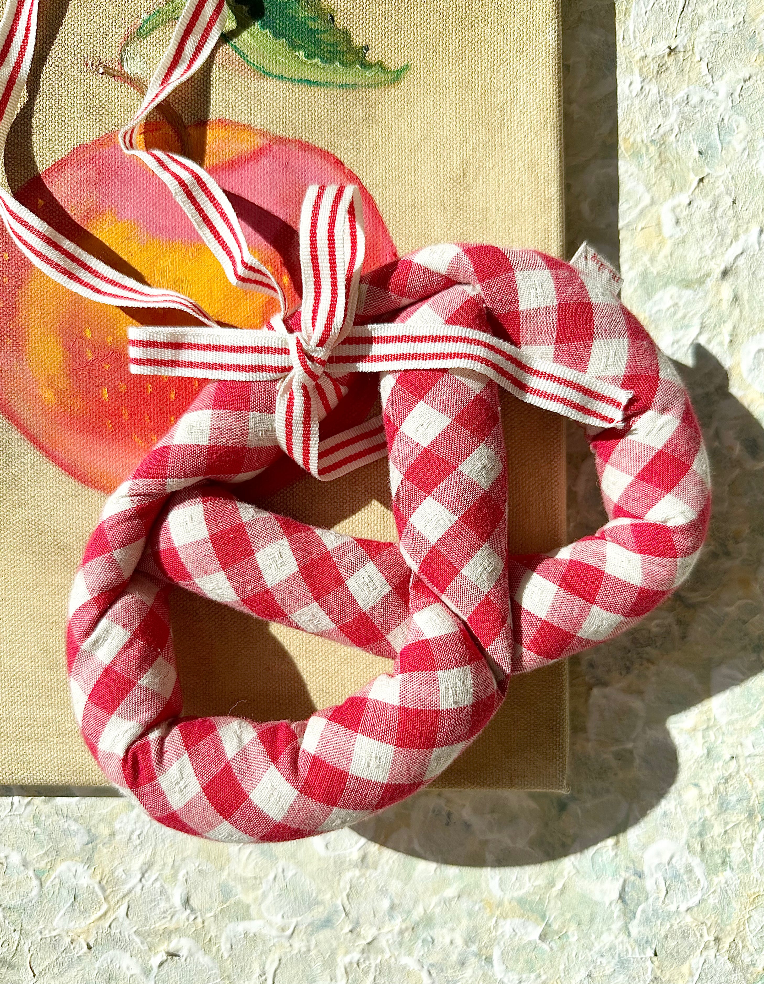 Christmas Ornament Large Pretzel - 2014