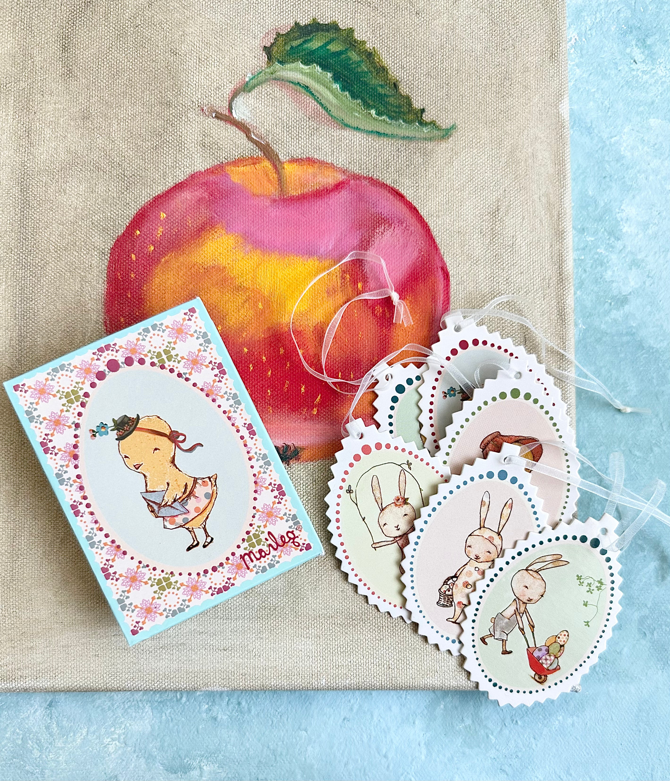 Easter Ornament Eggs in Box - 2012