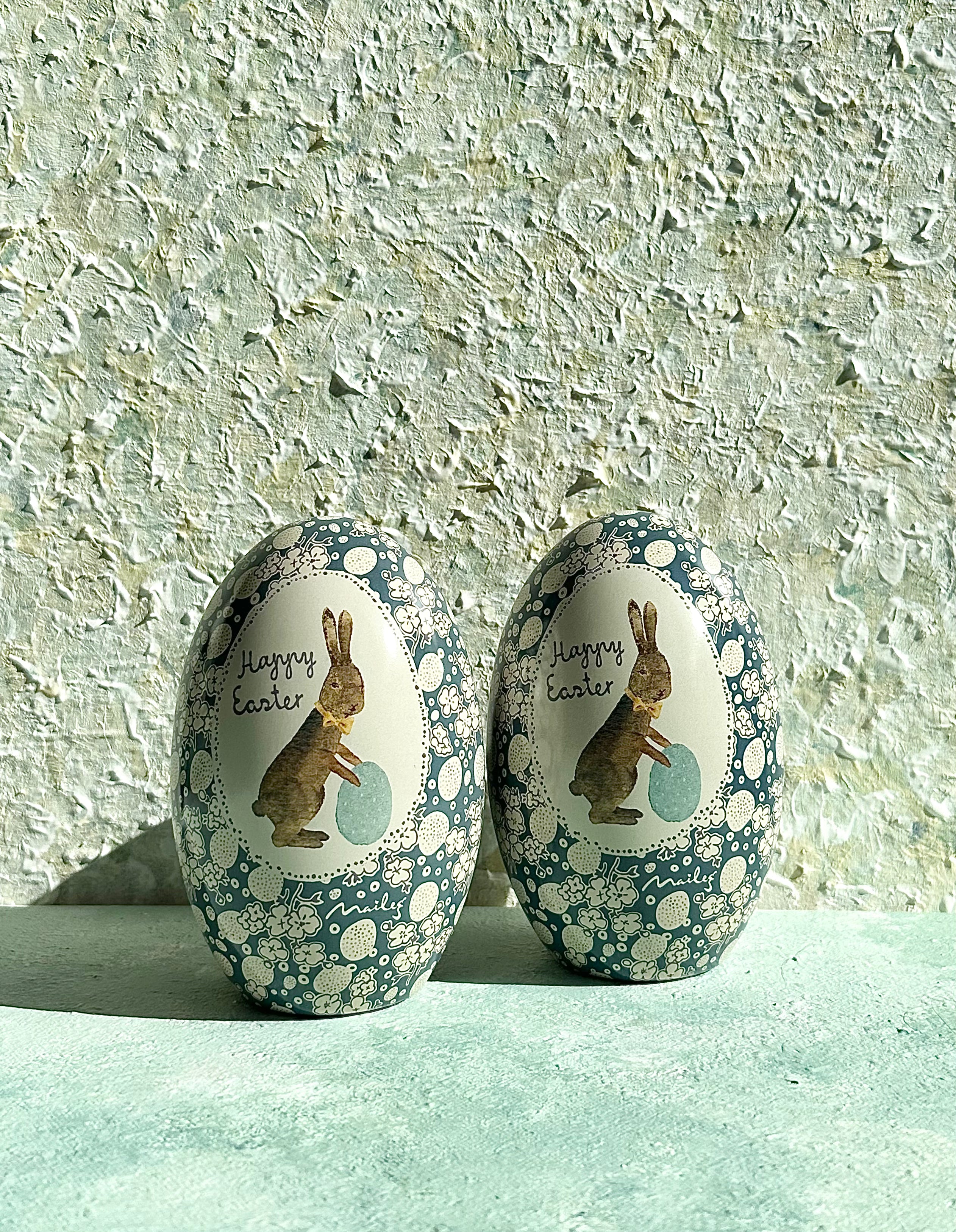 Large Easter Metal Egg - 2019