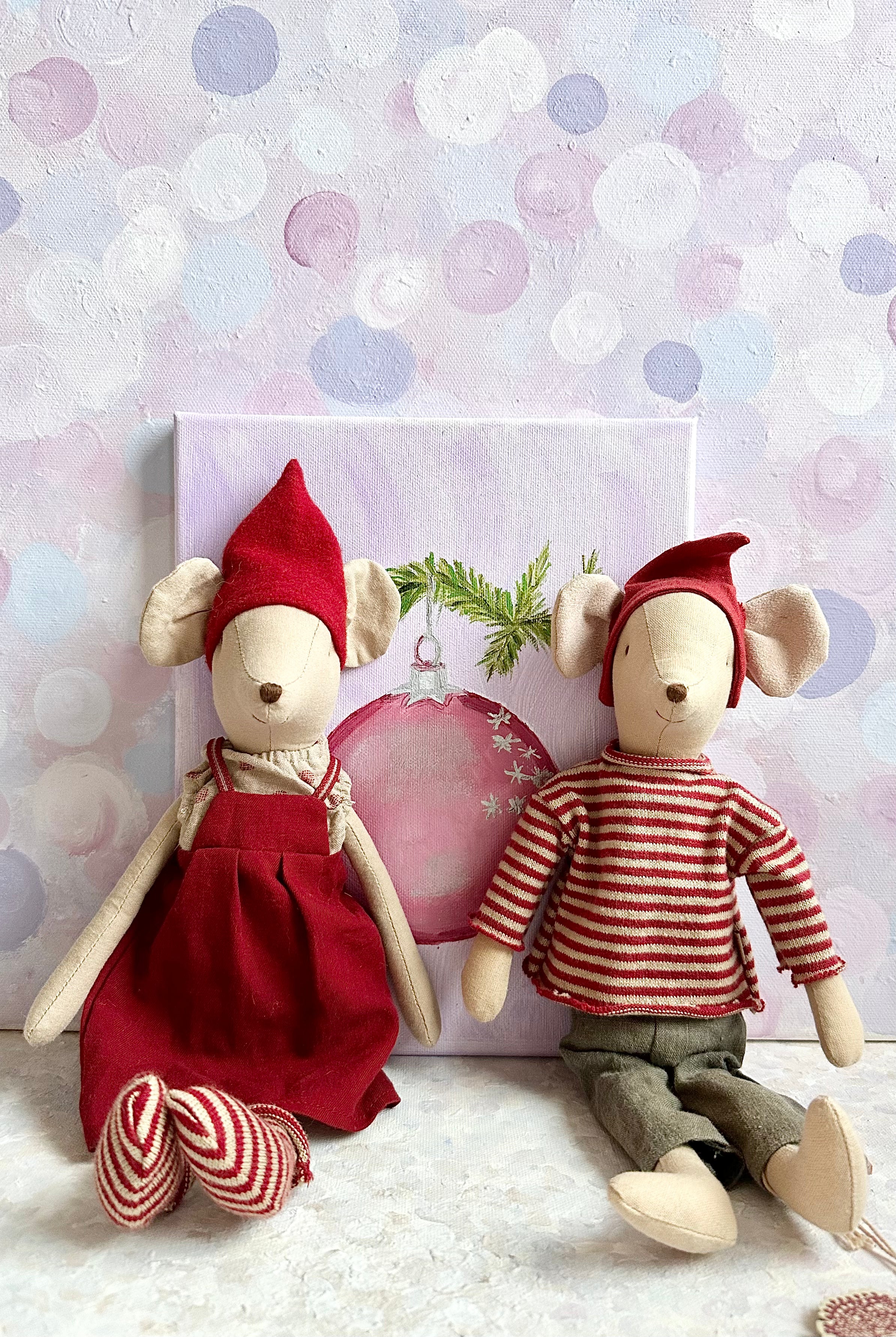 Medium Christmas Mouse - 2018