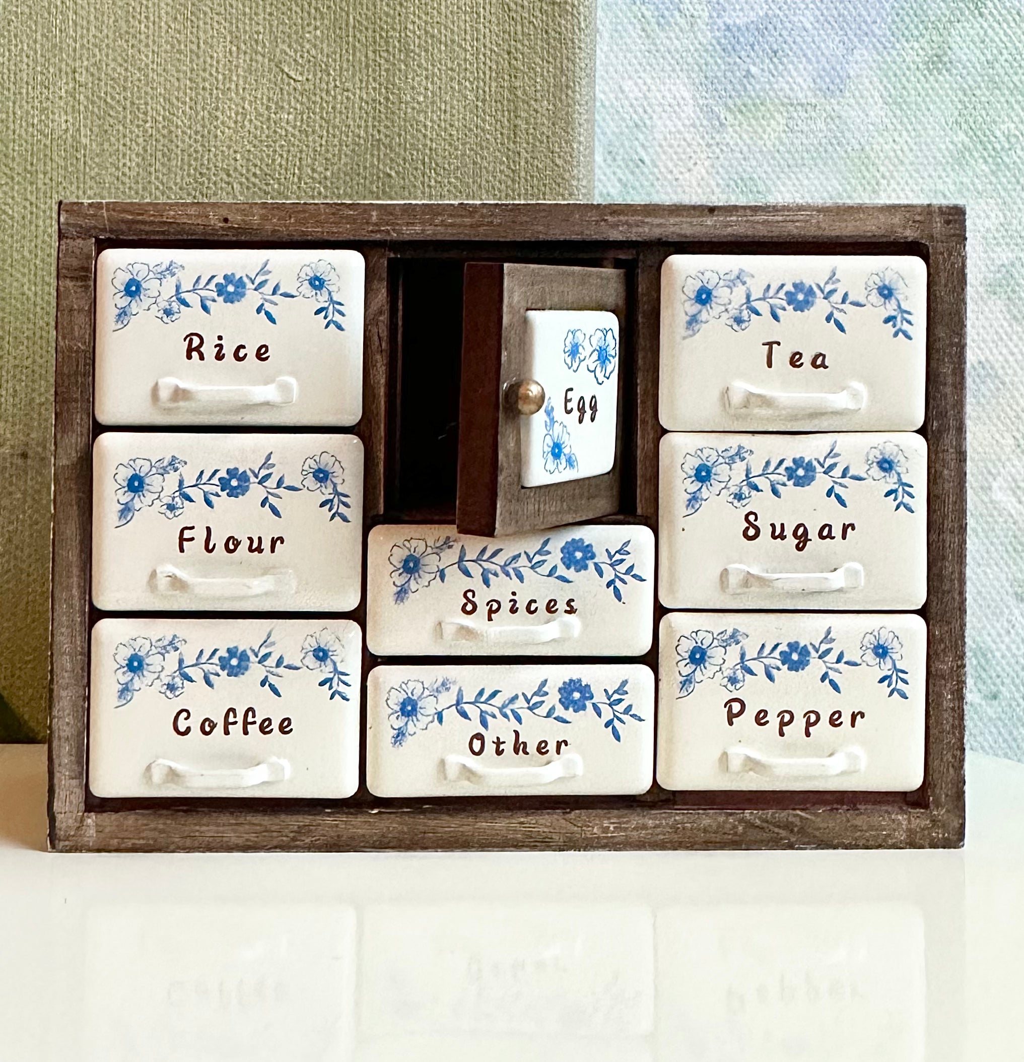 Vintage Spice Cabinet