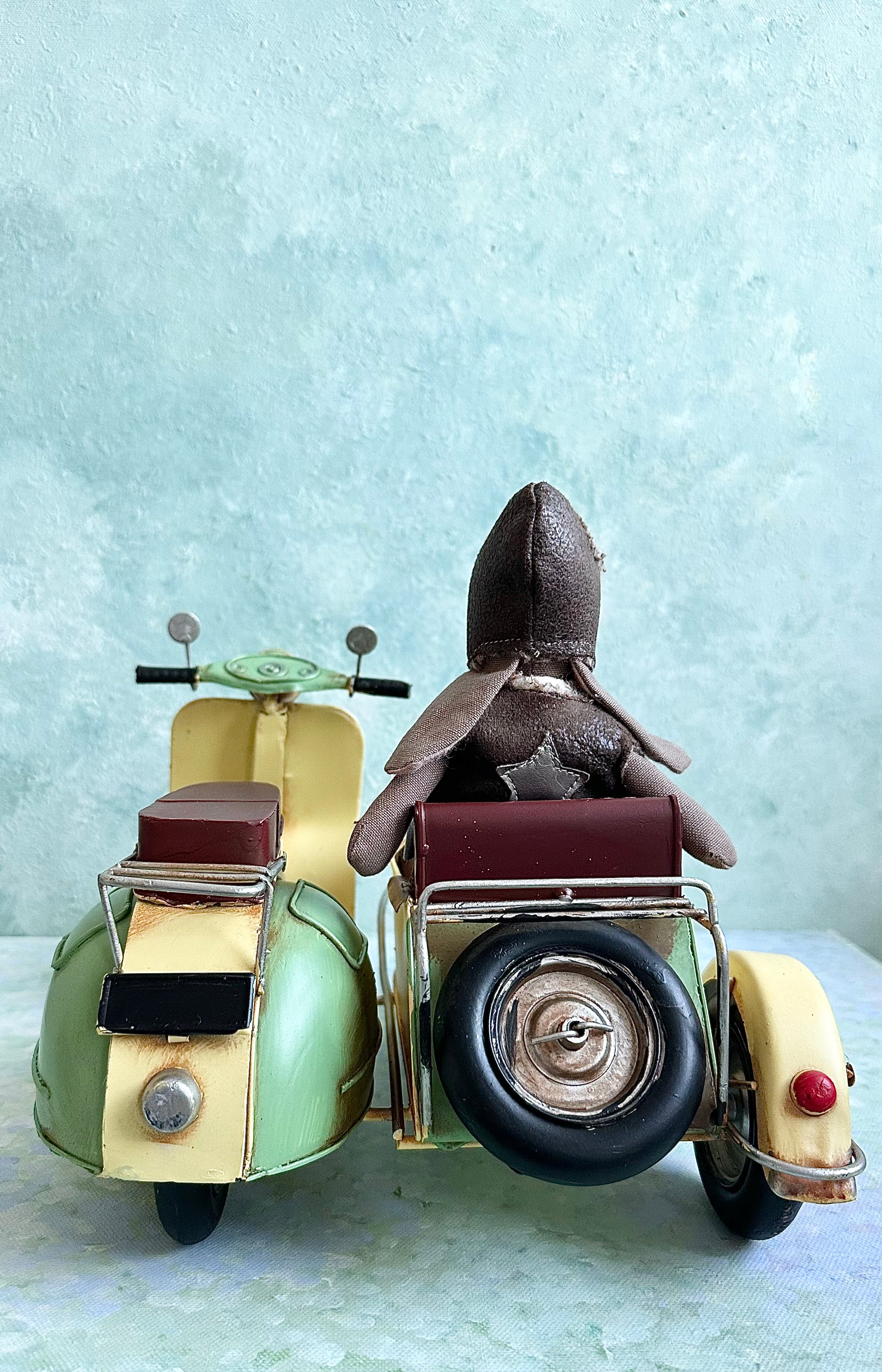 Miniature Vintage Scooter