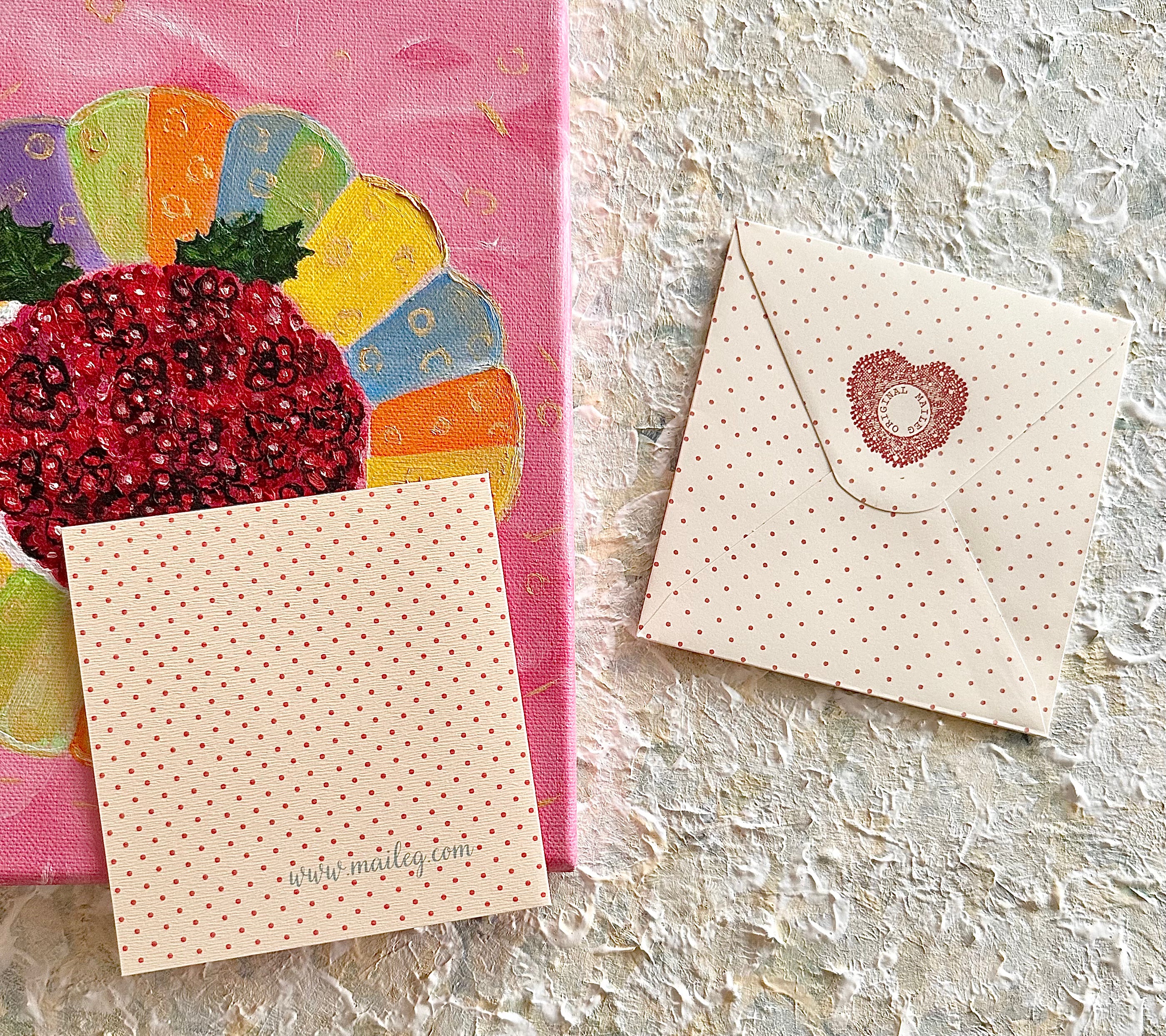 Double Card “Love Forever Mouse” - 2013