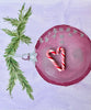 Set of Christmas Candy Canes