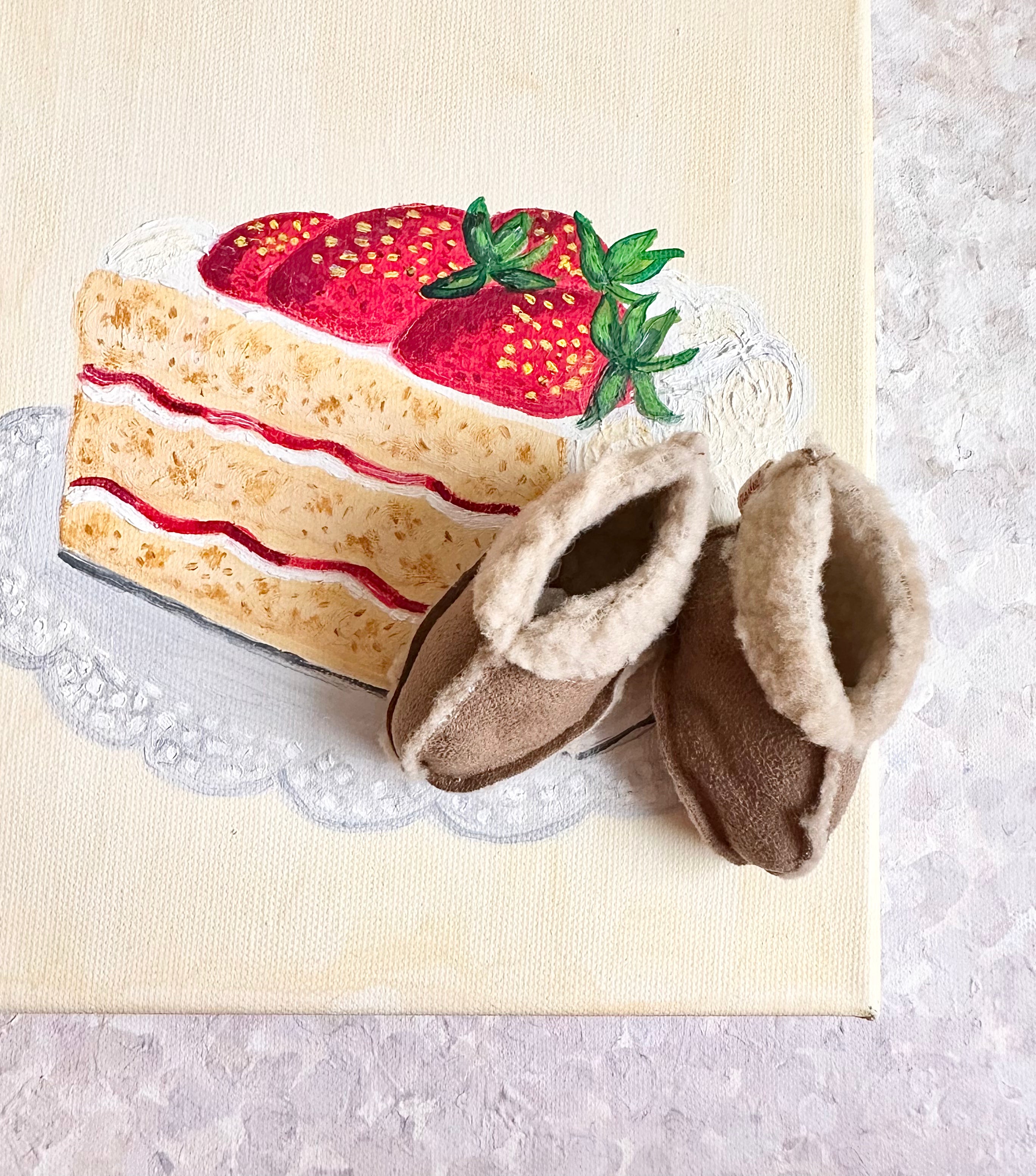 Medium Wool Slippers - 2013