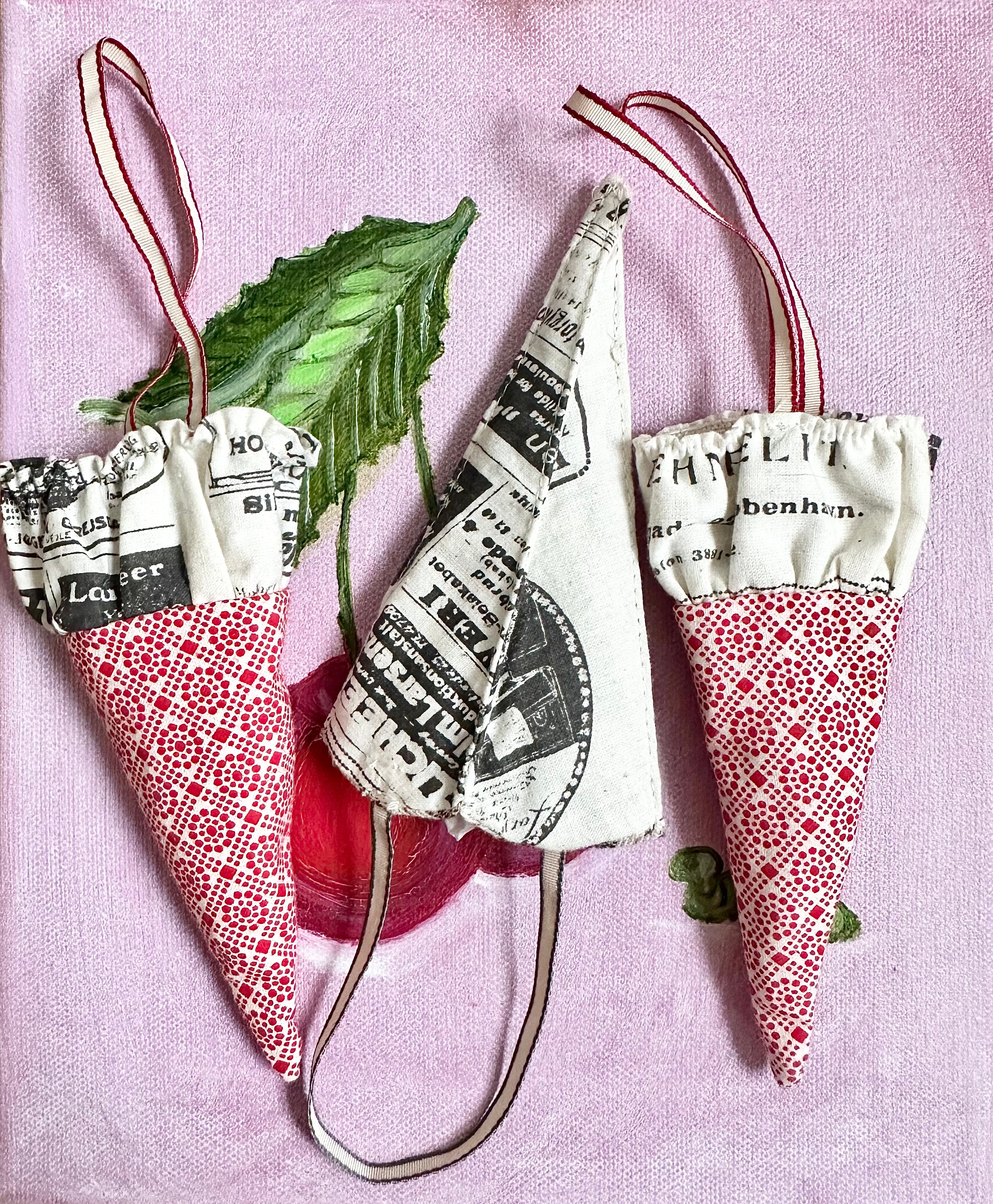 Christmas Ornament Cornet Set - 2012