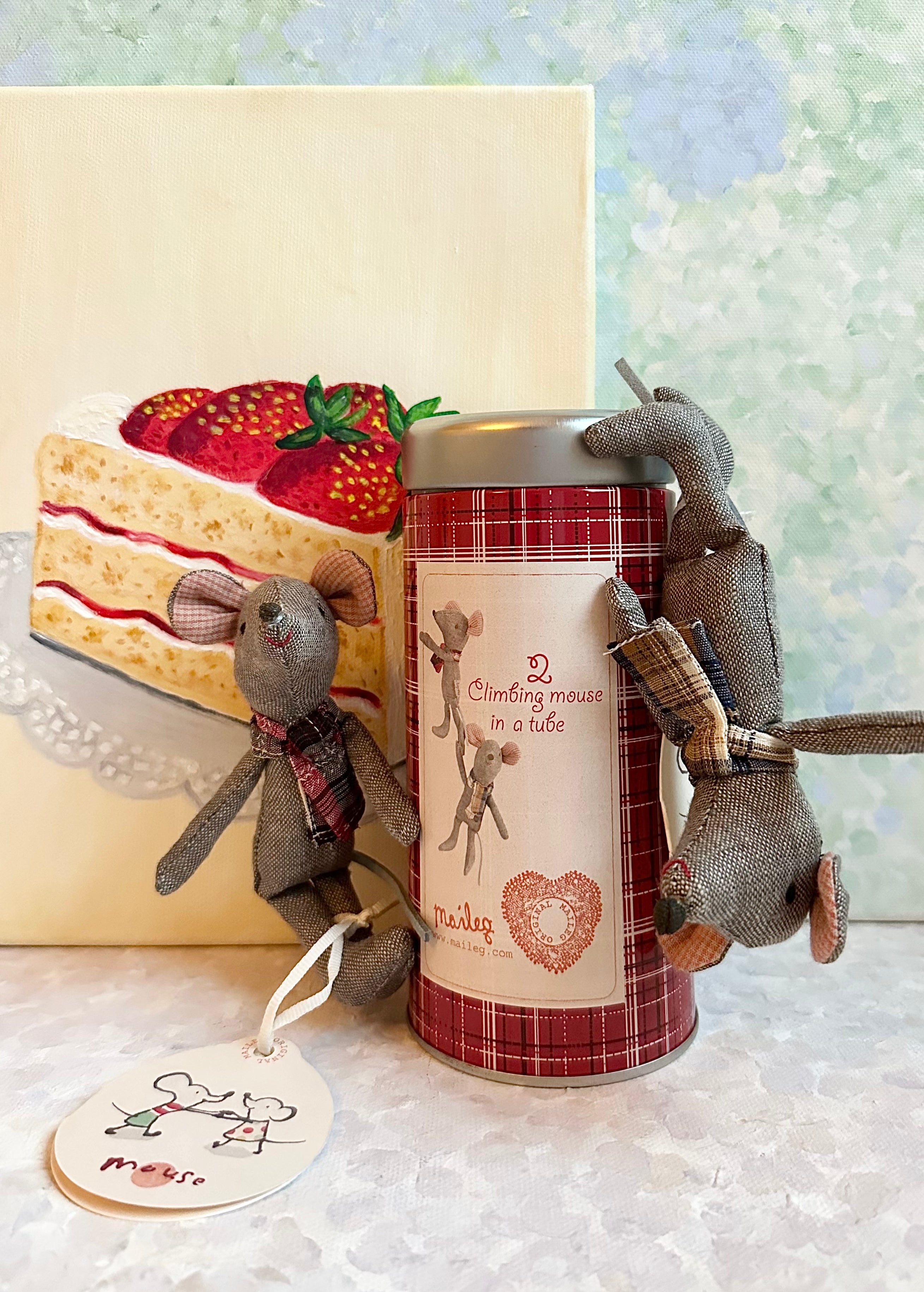 Two Climbing Mice in Tin - 2012