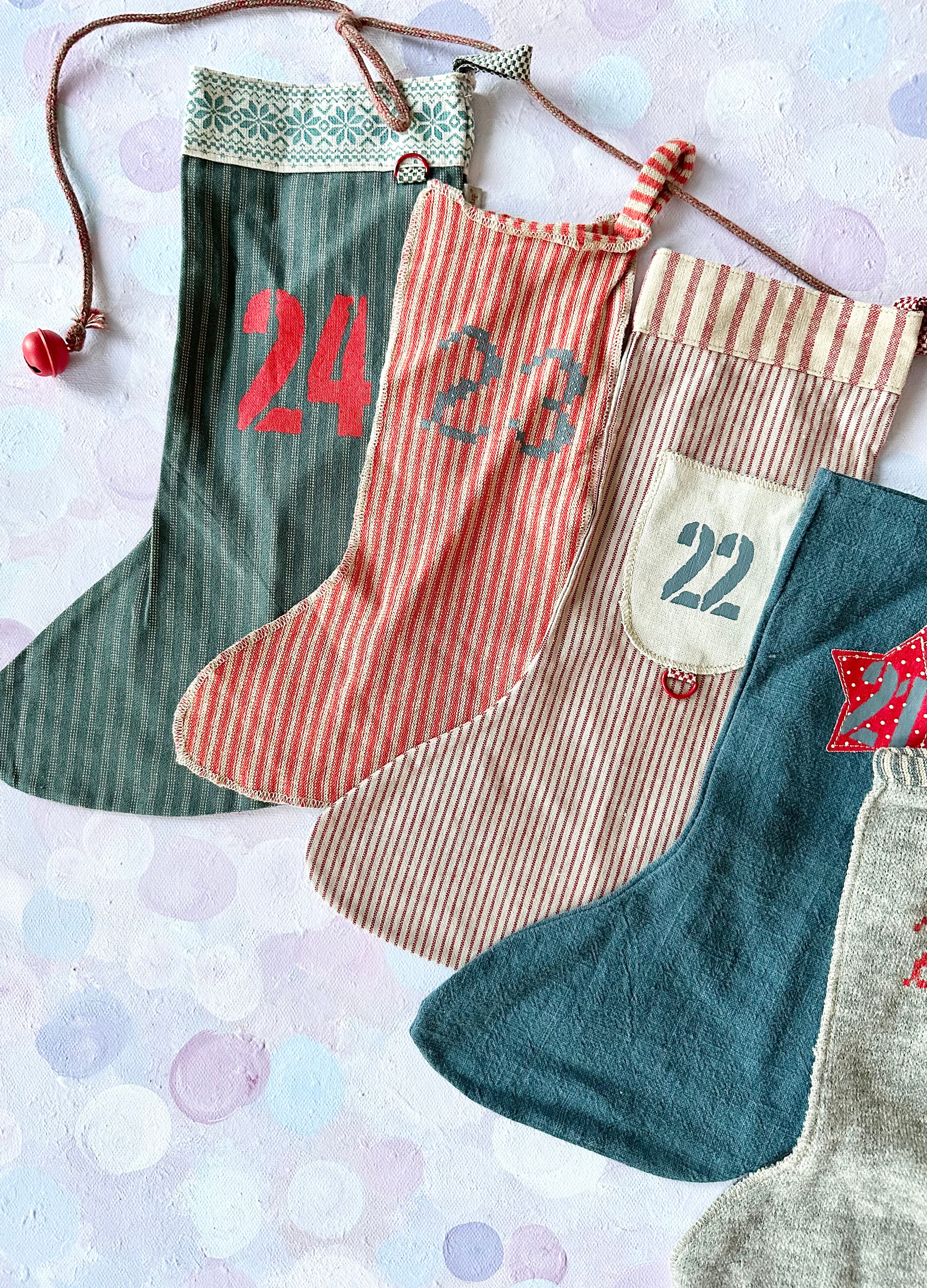 Large Stocking Advent Calendar - 2014