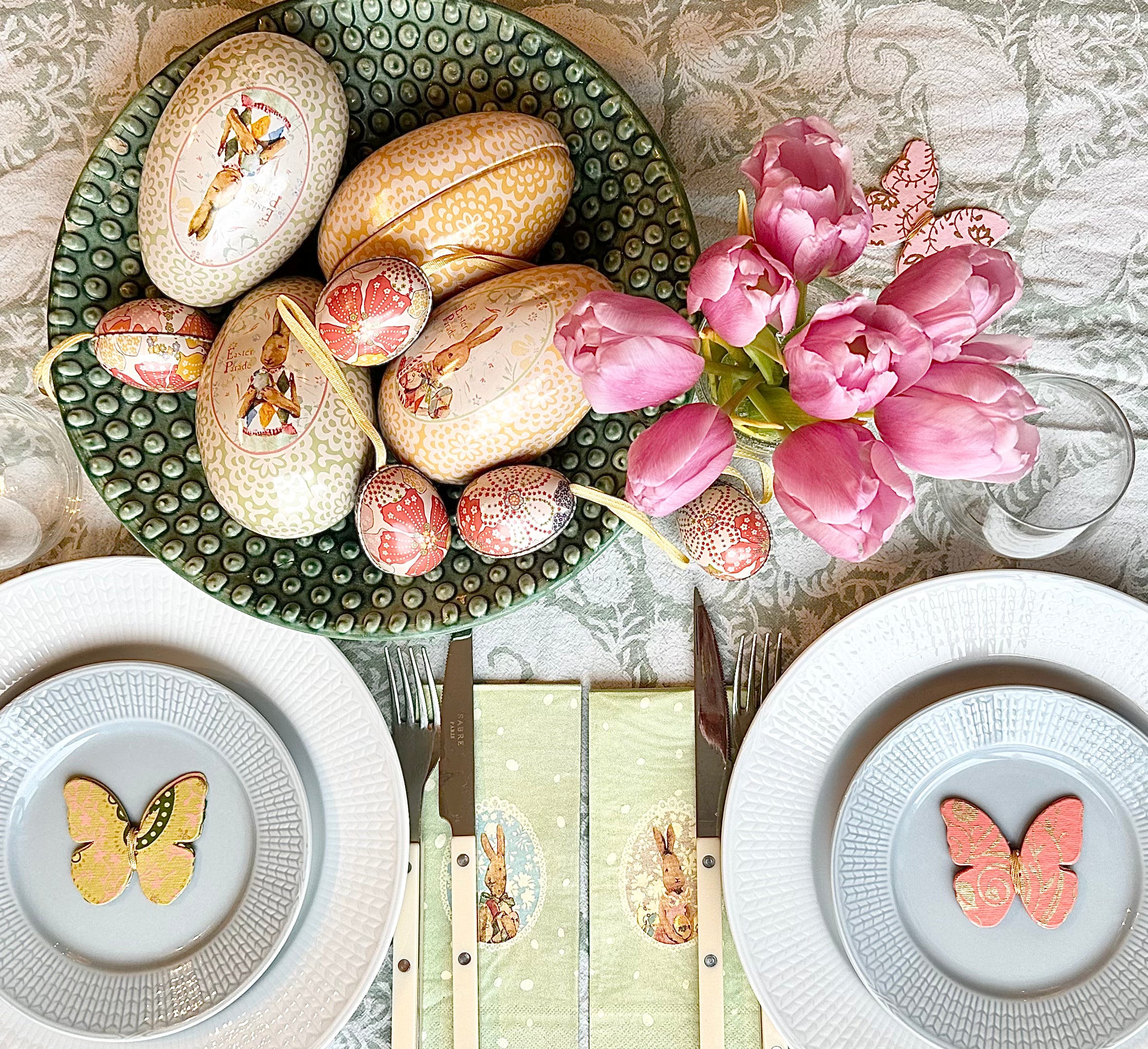 Large Easter Metal Egg - 2012