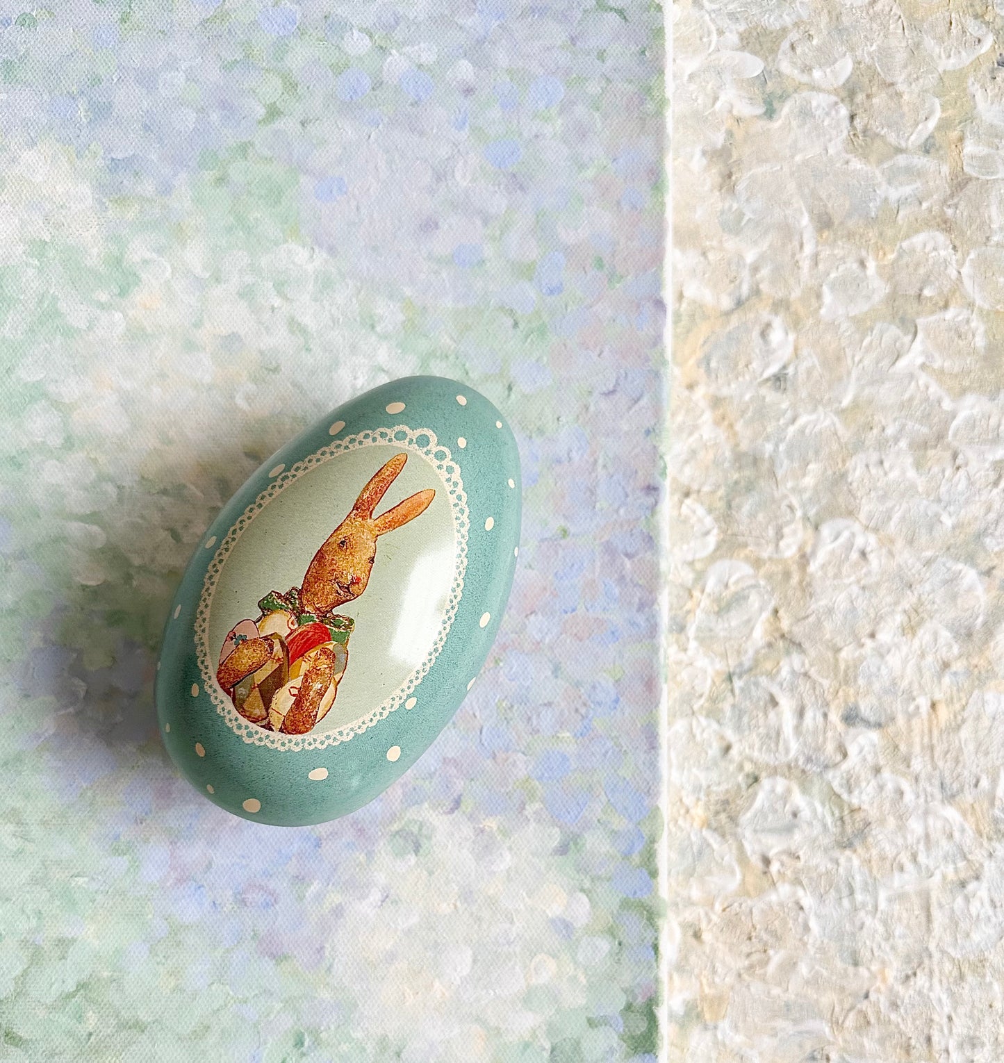 Large Easter Metal Egg - 2014