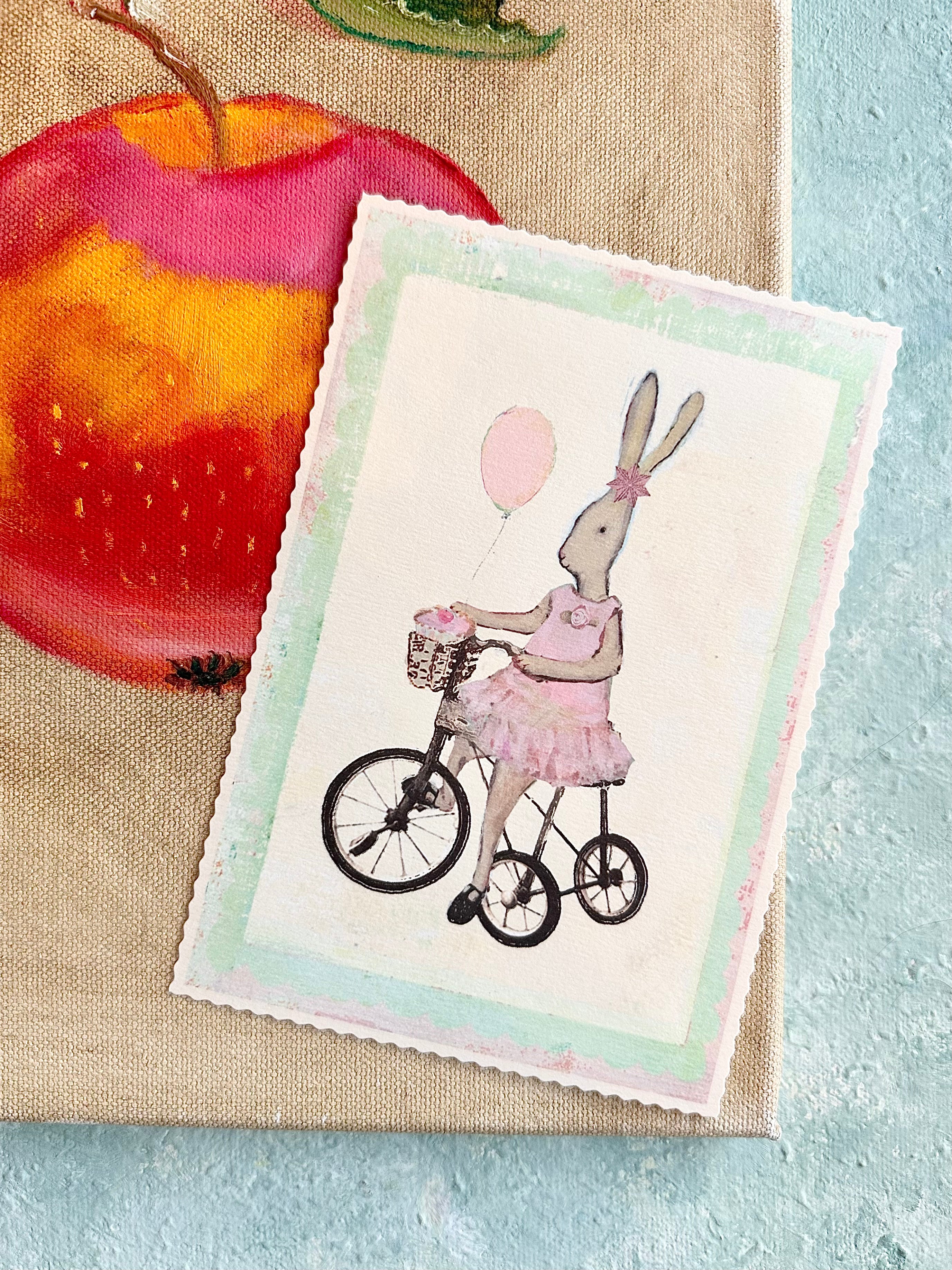 Card “Rabbit on Bike” - 2010